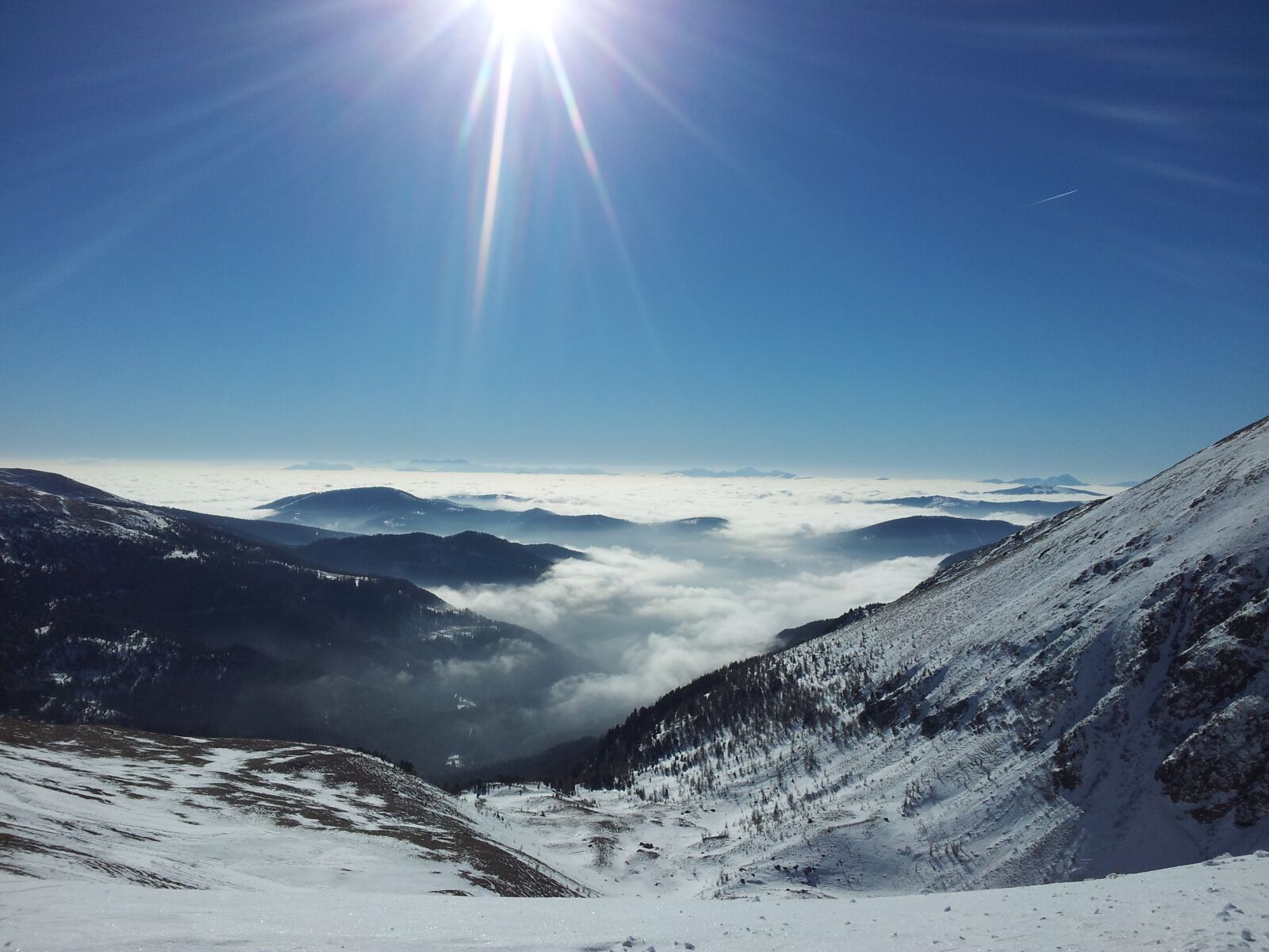 Samsung Galaxy S2 sample photo. Kornock, winter, ski holidays photography
