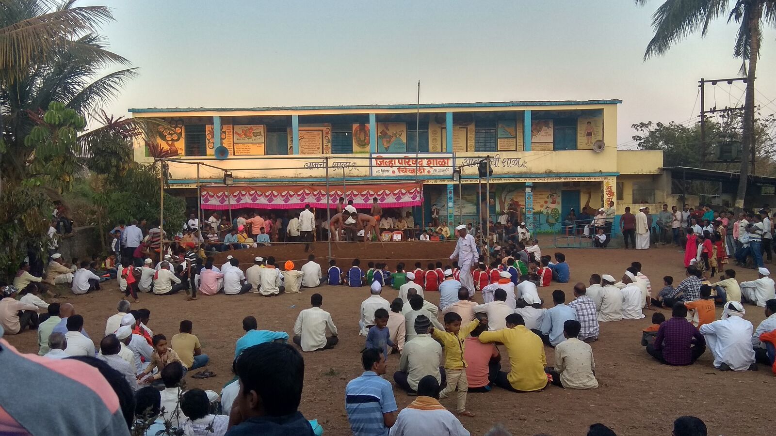 Xiaomi Redmi Note 4 sample photo. Village, game, wrestling photography