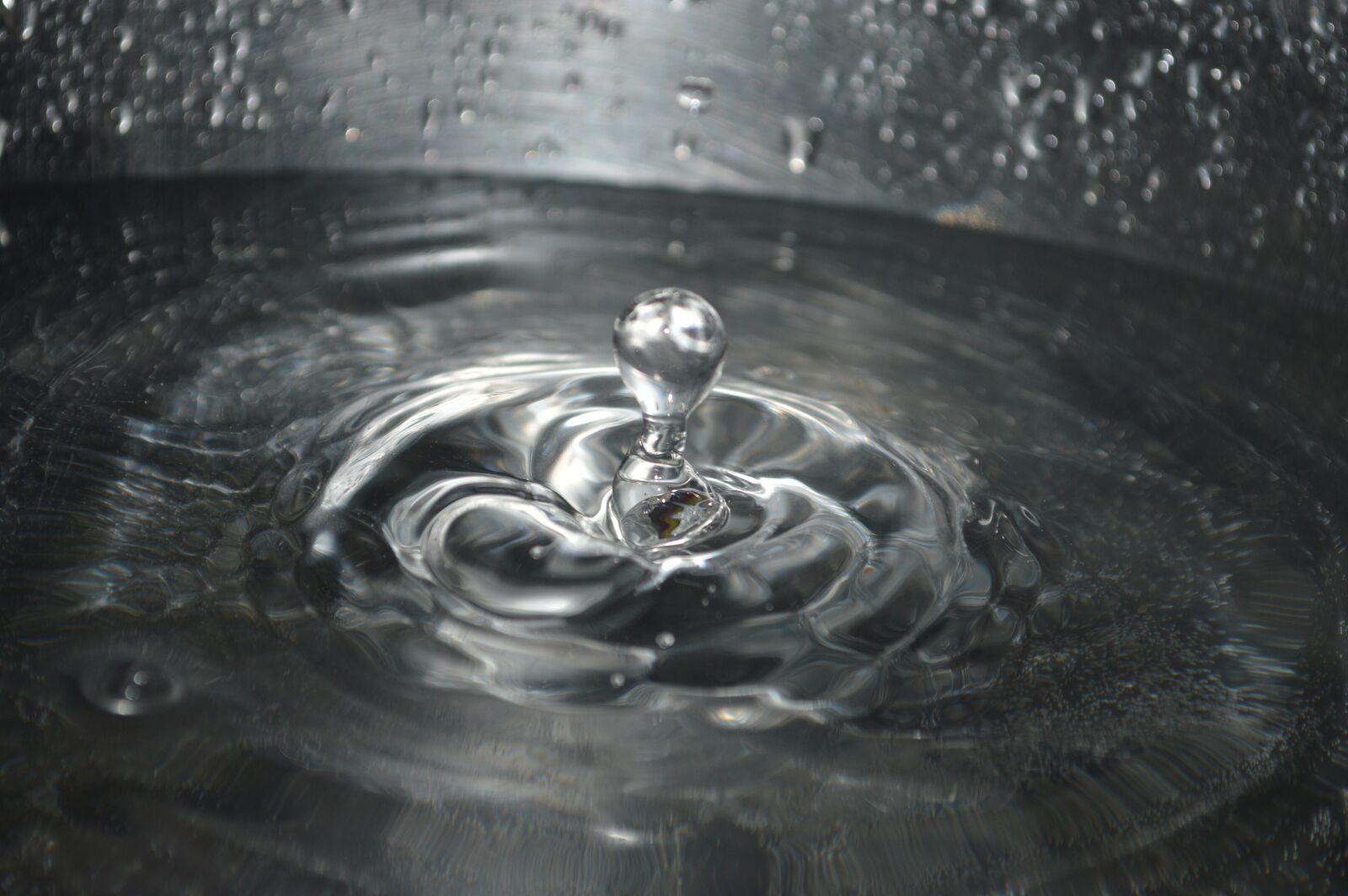 Nikon D3200 sample photo. Water, slow, drop photography
