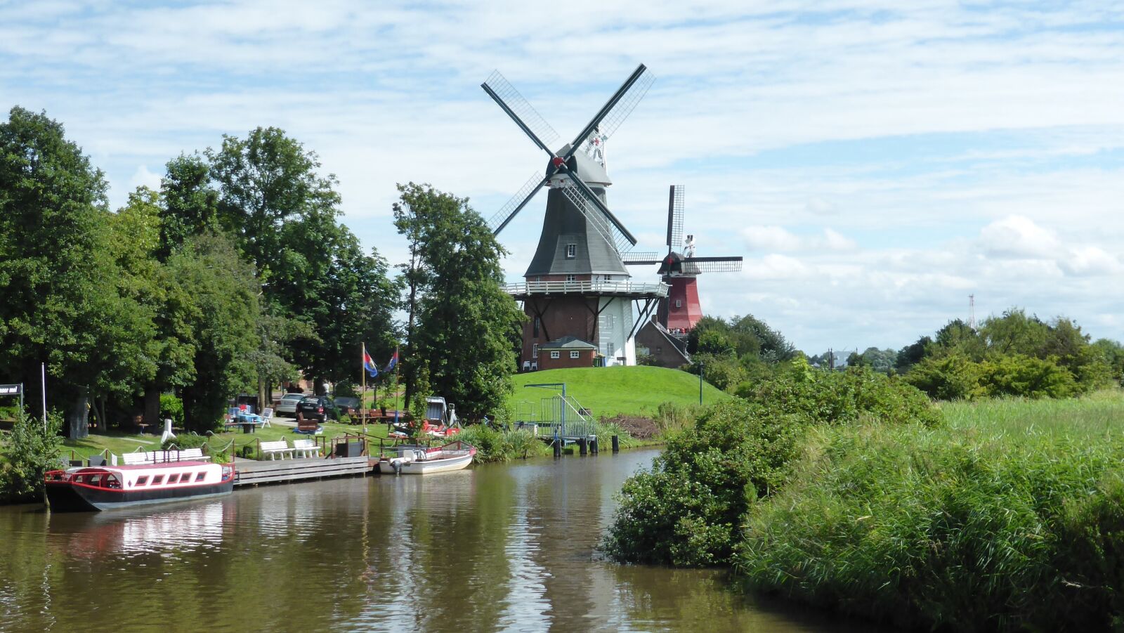 Panasonic DMC-TZ41 sample photo. Greetsiel, east frisia, windmill photography