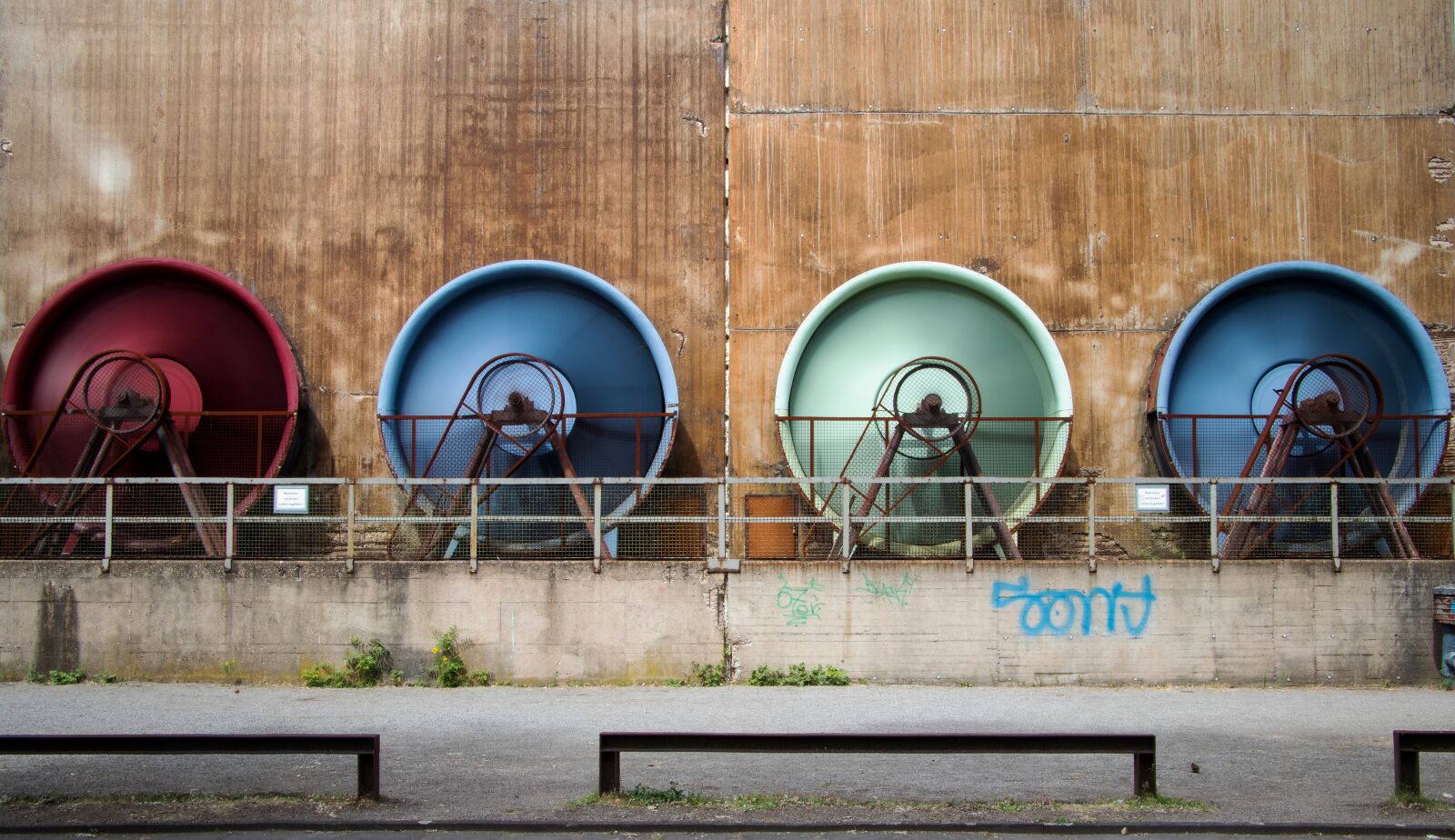 Canon EOS 80D sample photo. Fan, paddle-wheel, duisburg photography