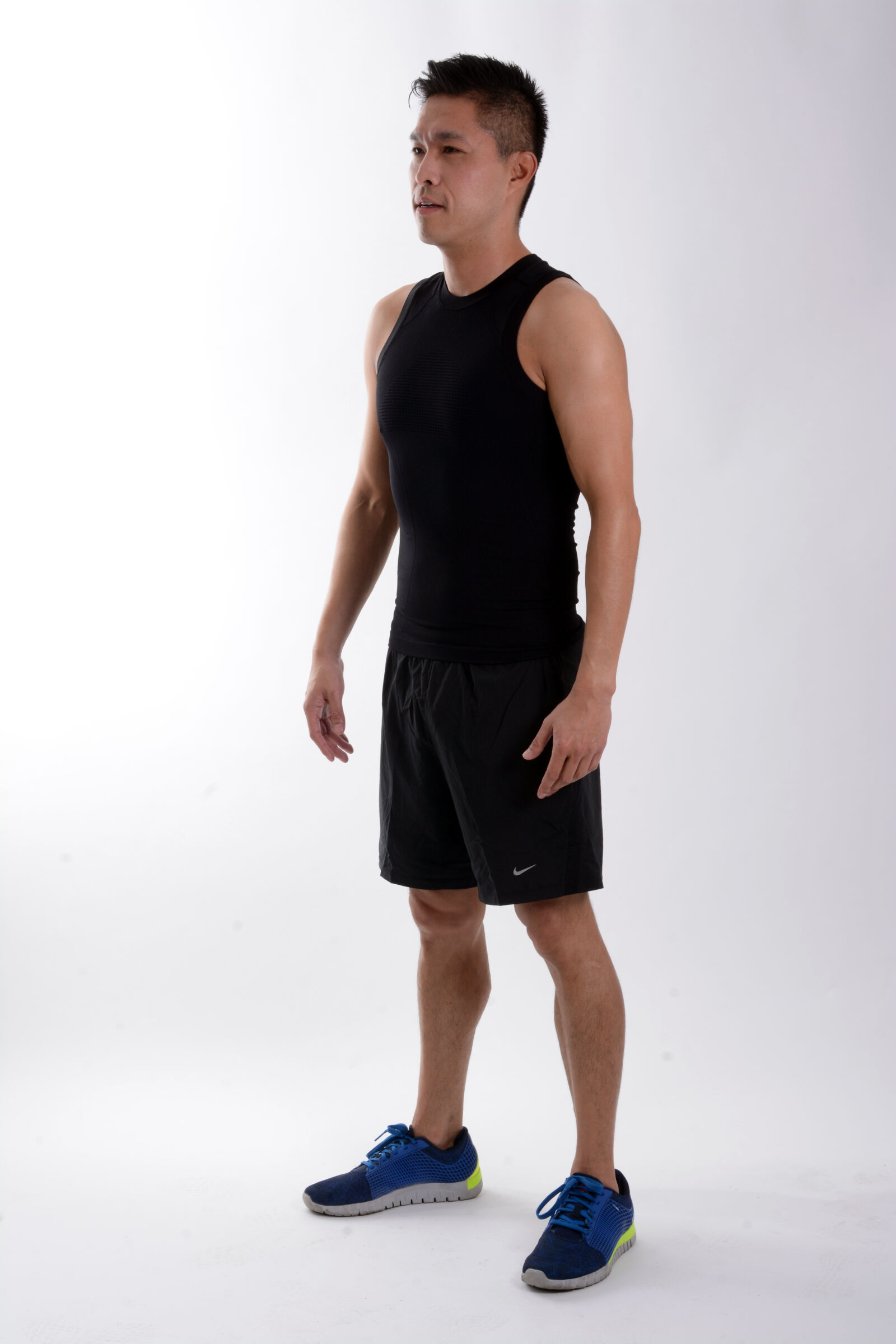 Nikon D7100 sample photo. Body, burpee, coach, exercise photography
