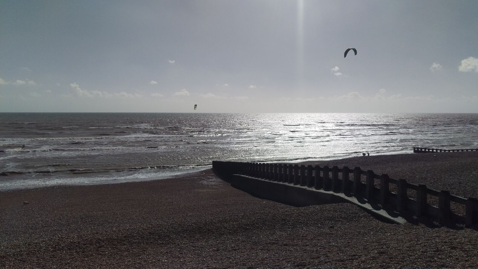 HTC ONE M9 sample photo. Kite surfing, beach, waves photography