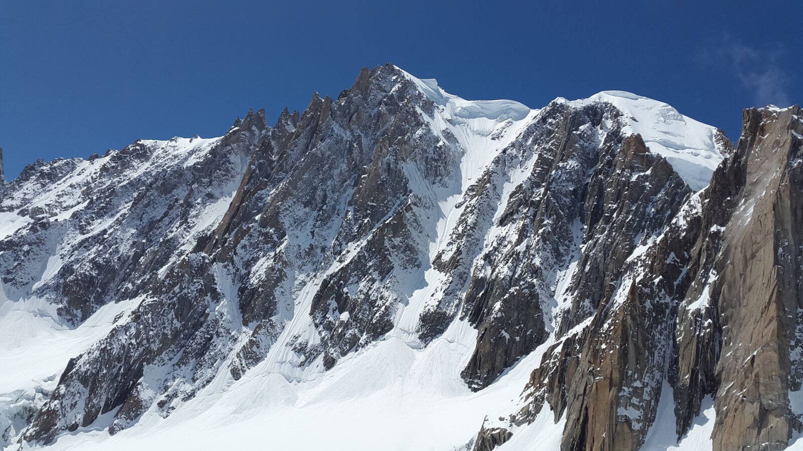 Samsung Galaxy Alpha sample photo. Mont blanc, high mountains photography