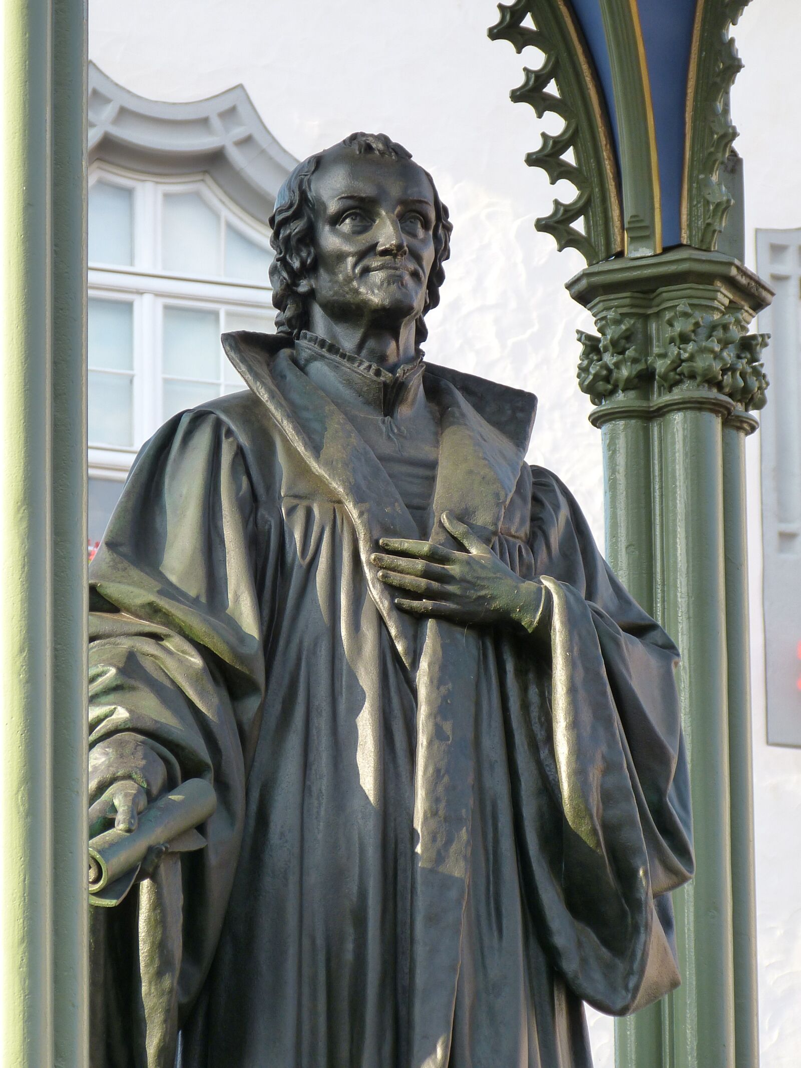 Panasonic Lumix DMC-FZ150 sample photo. Wittenberg, monument, saxony-anhalt photography
