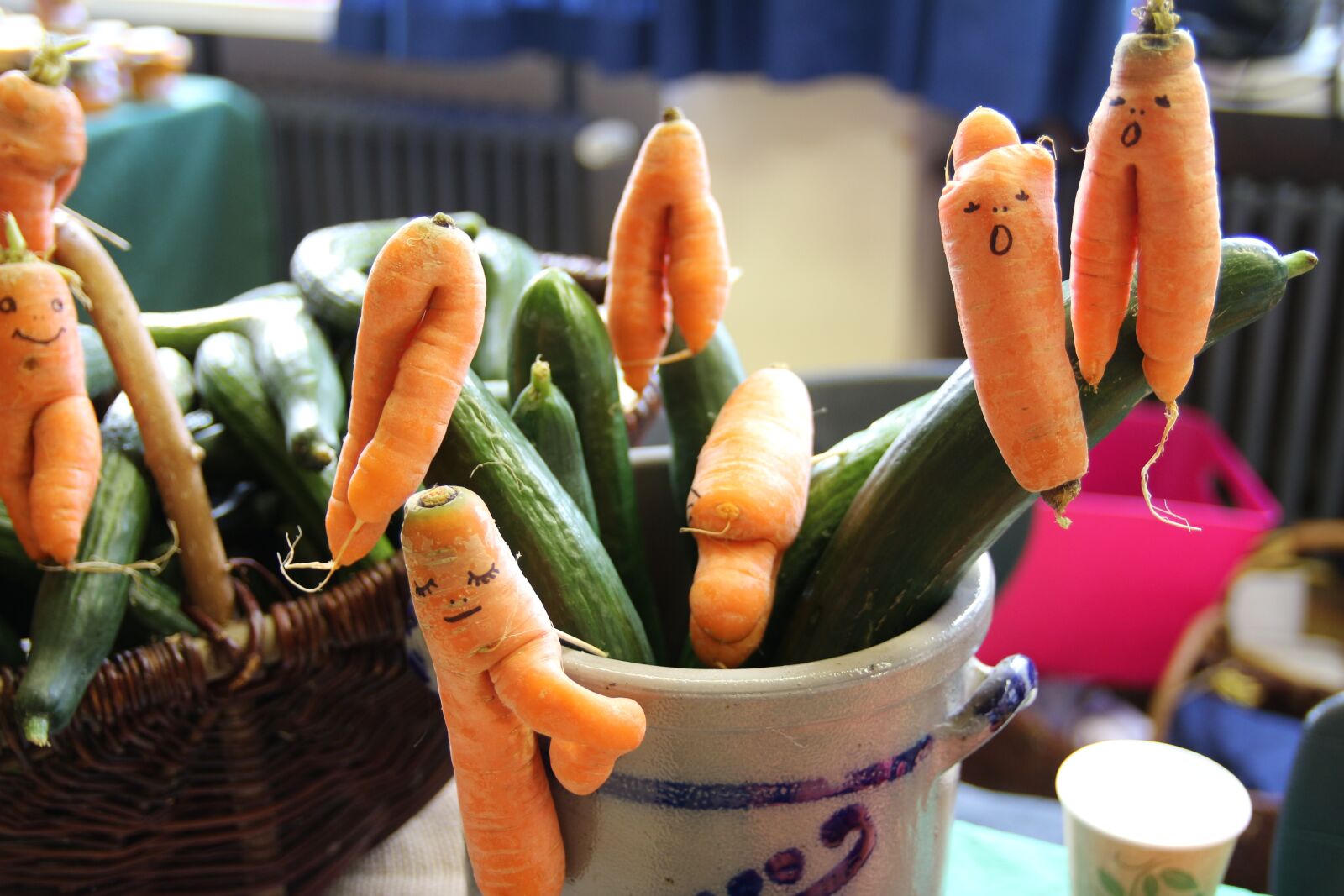 Canon EOS 650D (EOS Rebel T4i / EOS Kiss X6i) sample photo. Carrot, face, vegetables photography