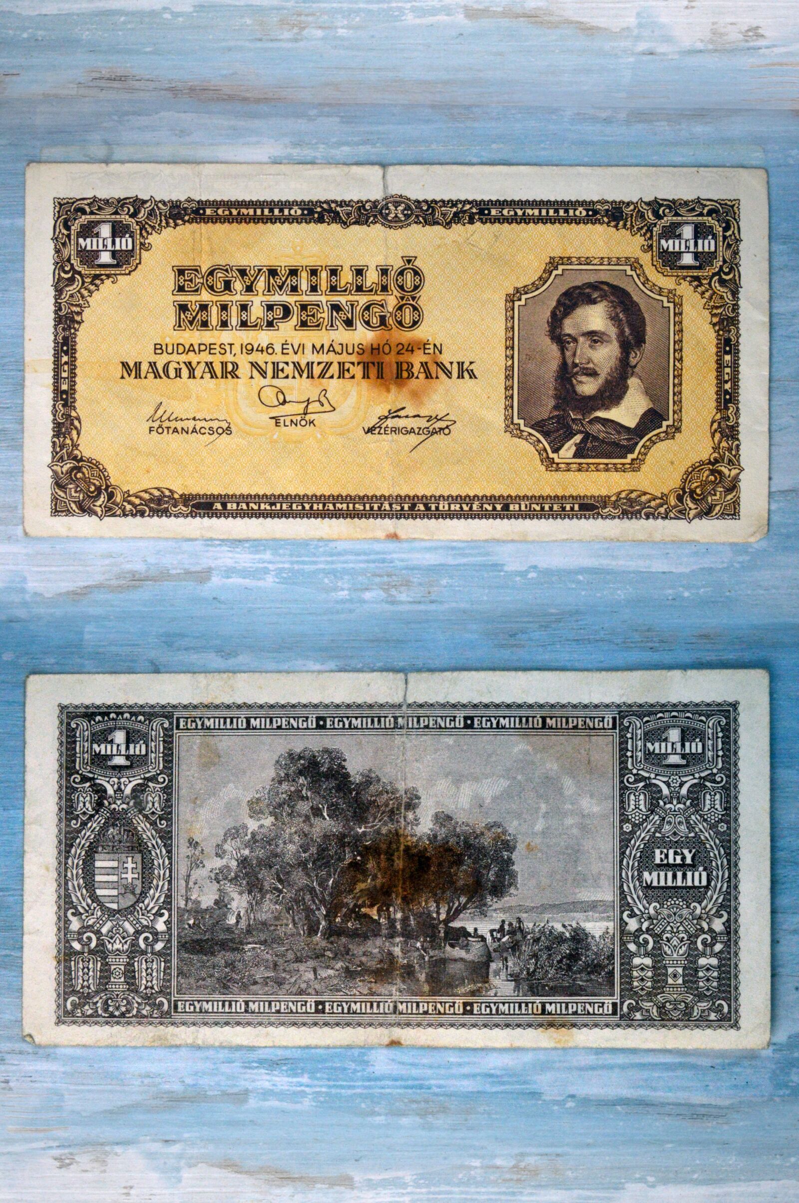 Nikon D3200 sample photo. Old, paper, paper money photography