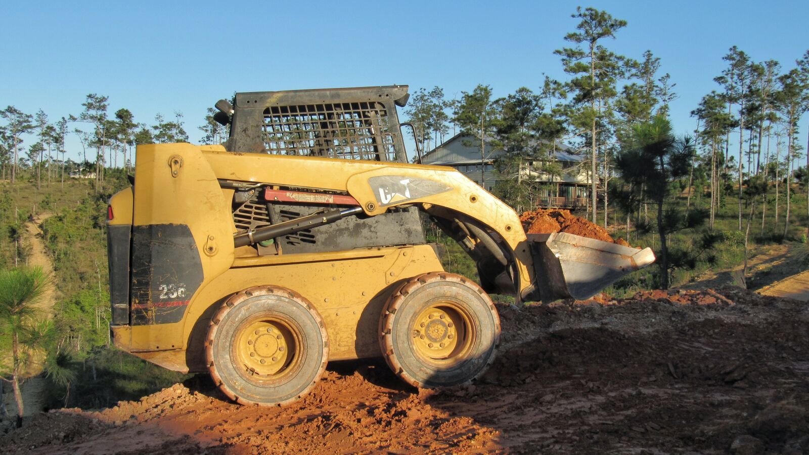 Canon PowerShot SX530 HS sample photo. Machine, soil, tractor photography