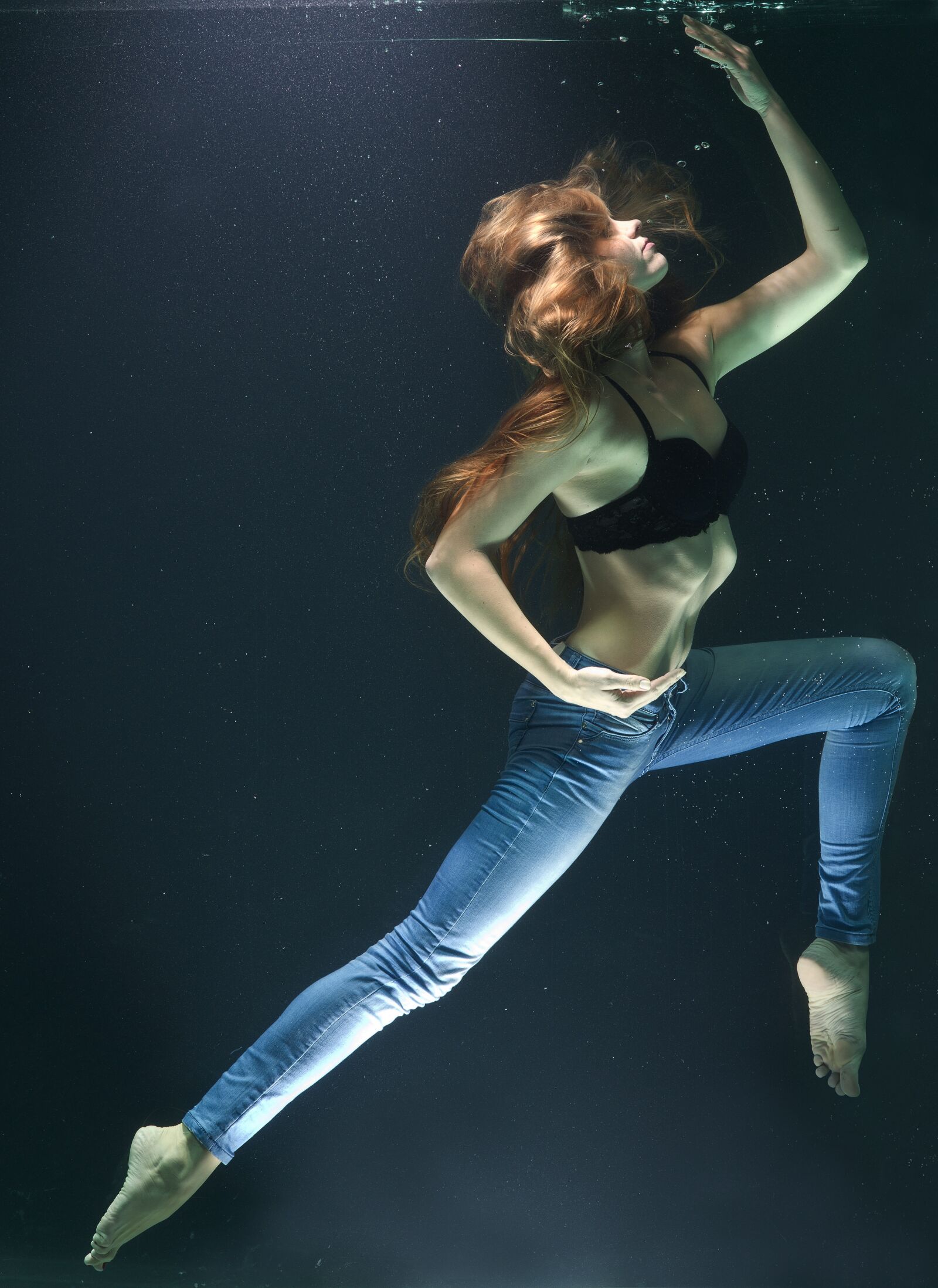 Sony Alpha DSLR-A850 sample photo. Model, woman, water photography