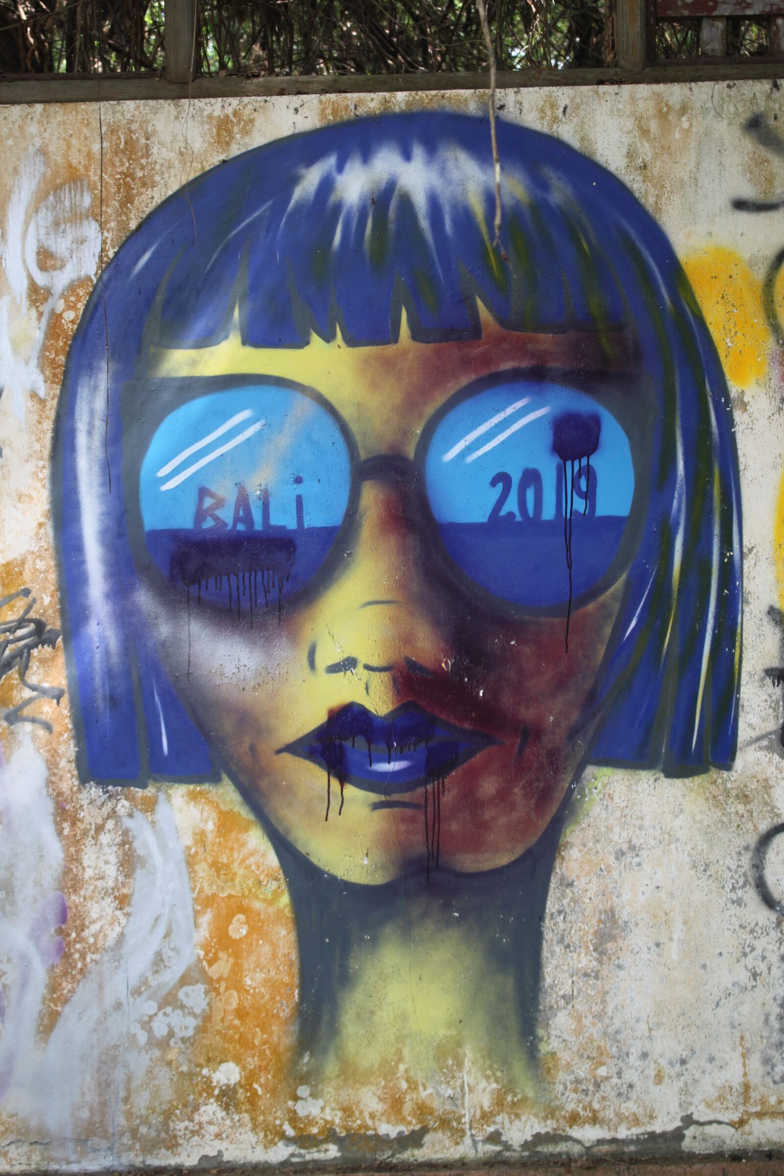 Canon EOS 500D (EOS Rebel T1i / EOS Kiss X3) sample photo. Bali, vacations, graffiti photography