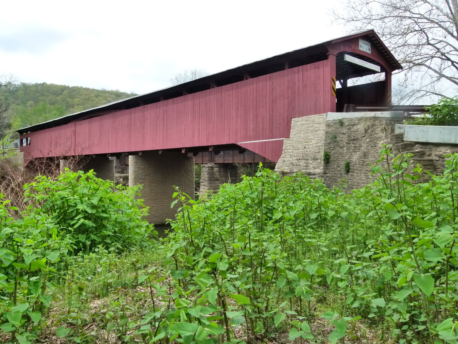Panasonic Lumix DMC-FZ100 sample photo. Covered bridge, bridge, wood photography