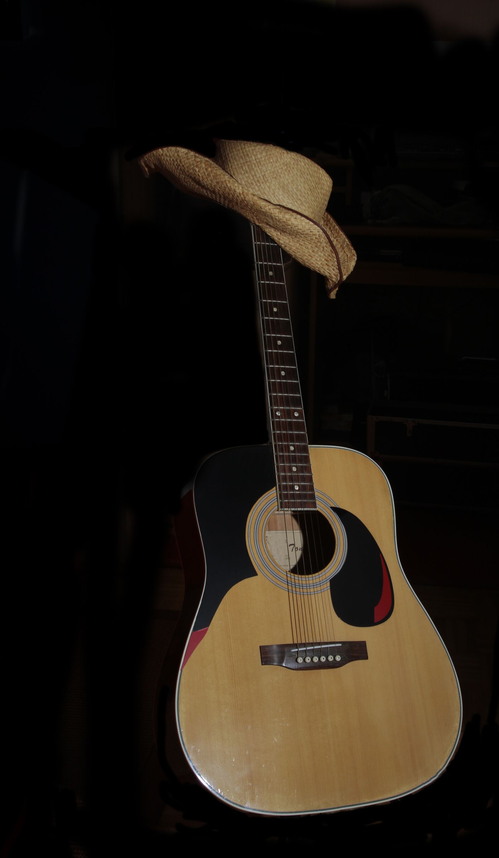 Canon EOS 7D sample photo. Guitar, hat, westernhat photography