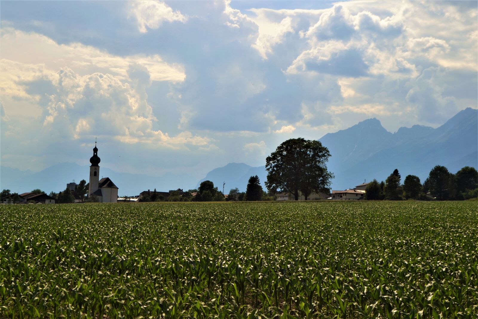 Nikon D3100 sample photo. Church, austria, tyrol photography