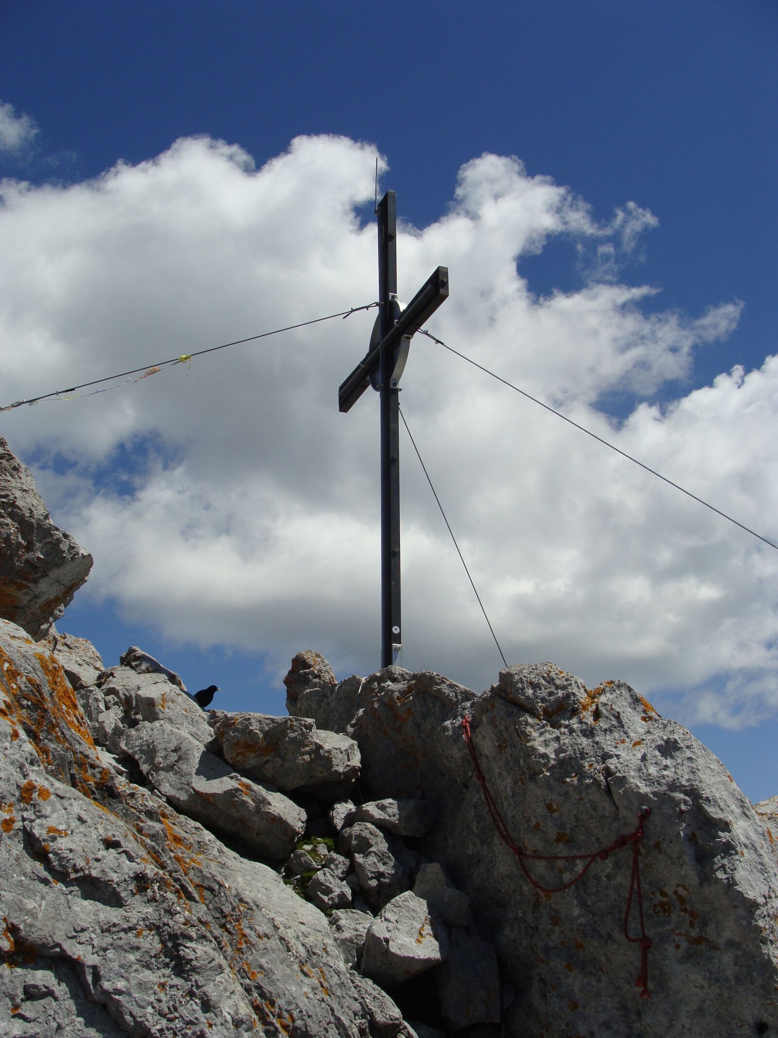Sony Cyber-shot DSC-H10 sample photo. Summit, cross, tyrol photography