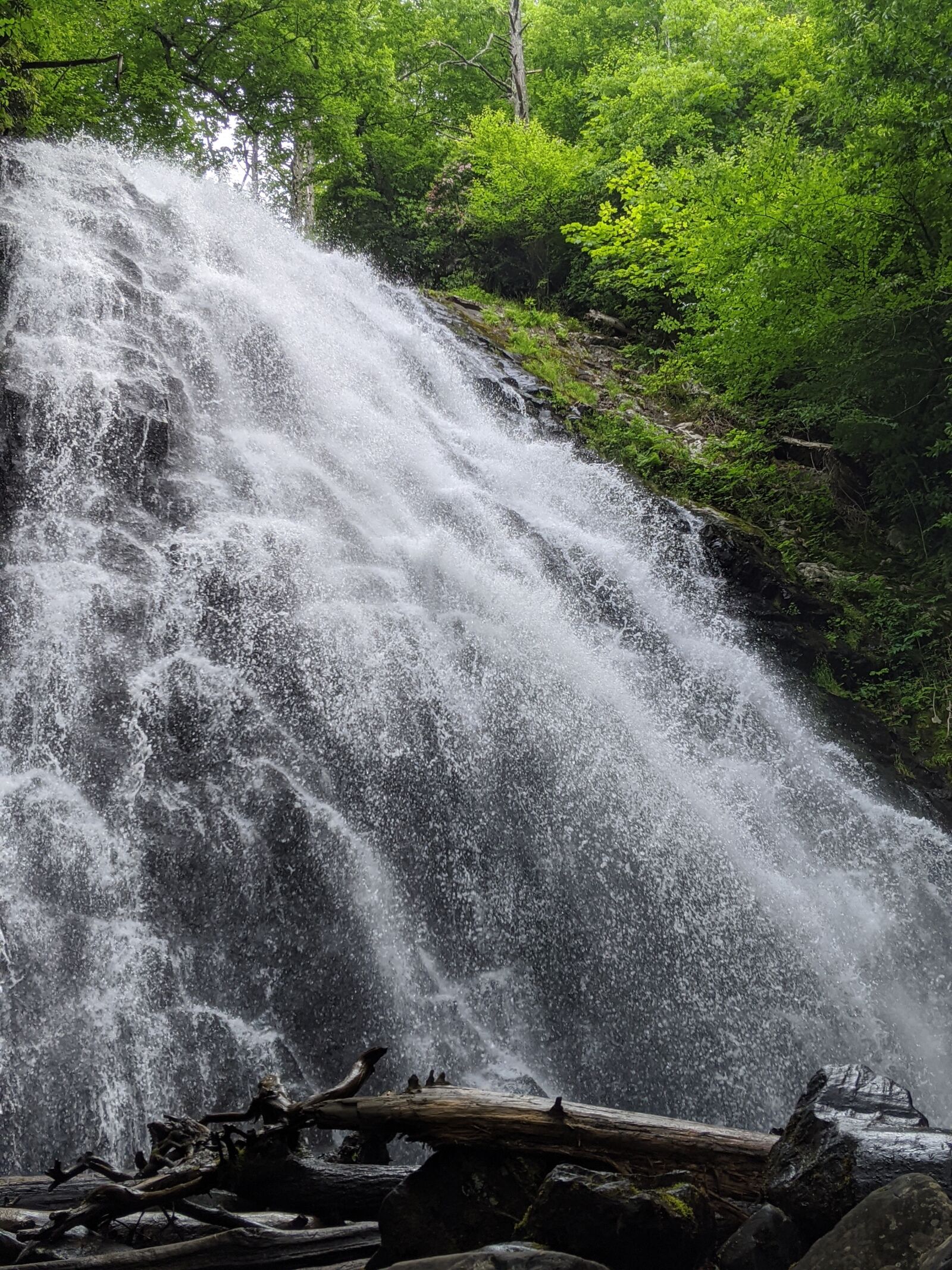 Google Pixel 3 XL sample photo. Waterfall, water, nature photography