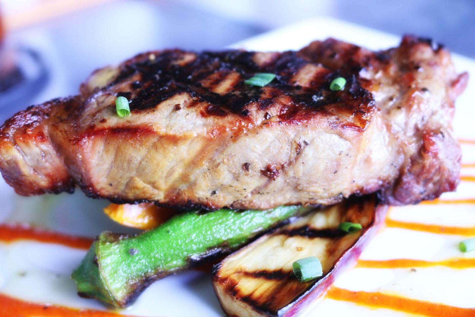 Canon EOS 80D sample photo. Tuna, grilled, bbq photography