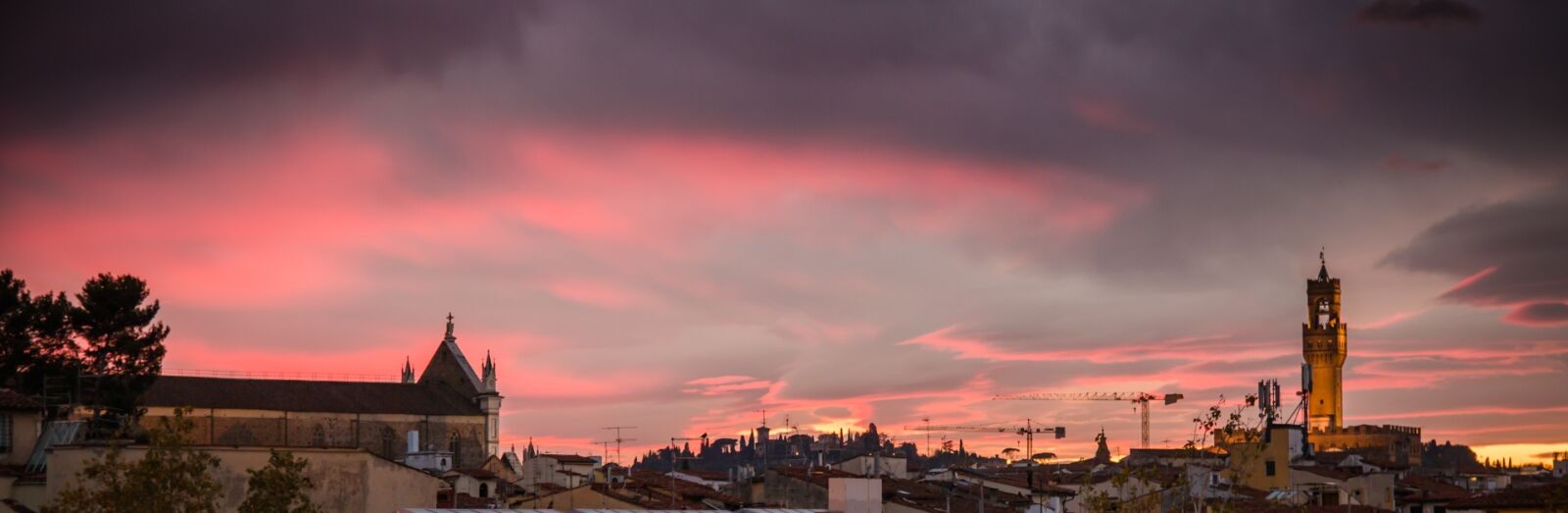 Canon EOS 70D sample photo. Florence, roofs, city photography