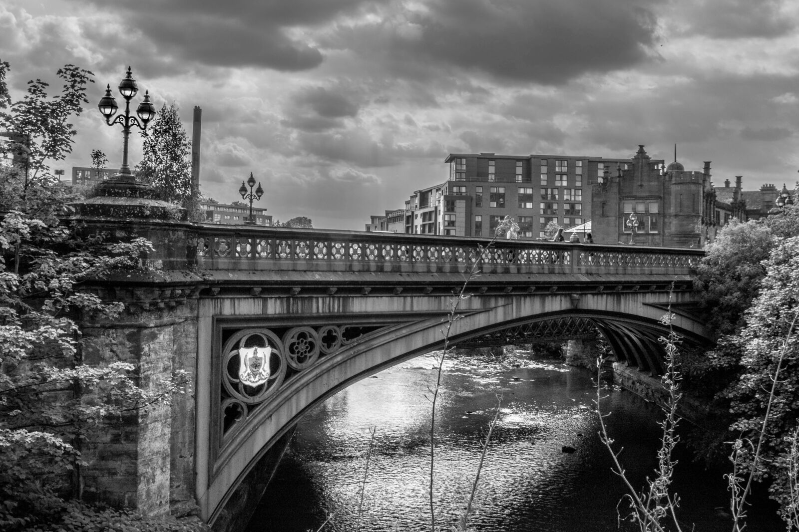 Canon EOS 5D Mark IV sample photo. Glasgow, west end, bridge photography