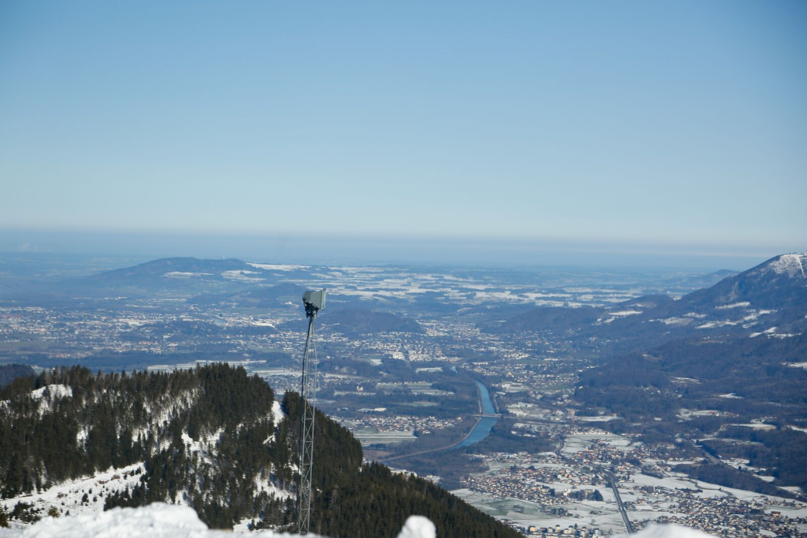 Canon EF 24-105mm F4L IS USM sample photo. Mountains, winter, snow photography