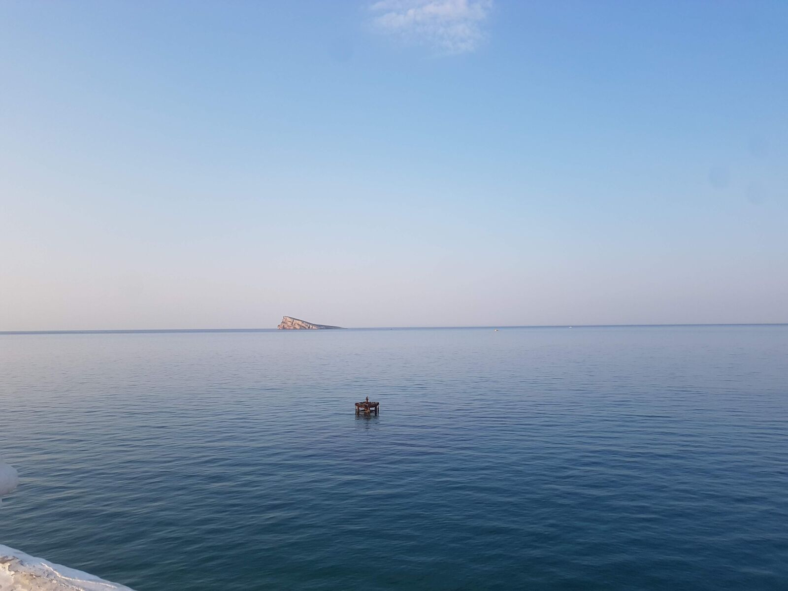 Samsung Galaxy S7 Edge sample photo. Benidorm, mar, cielo photography