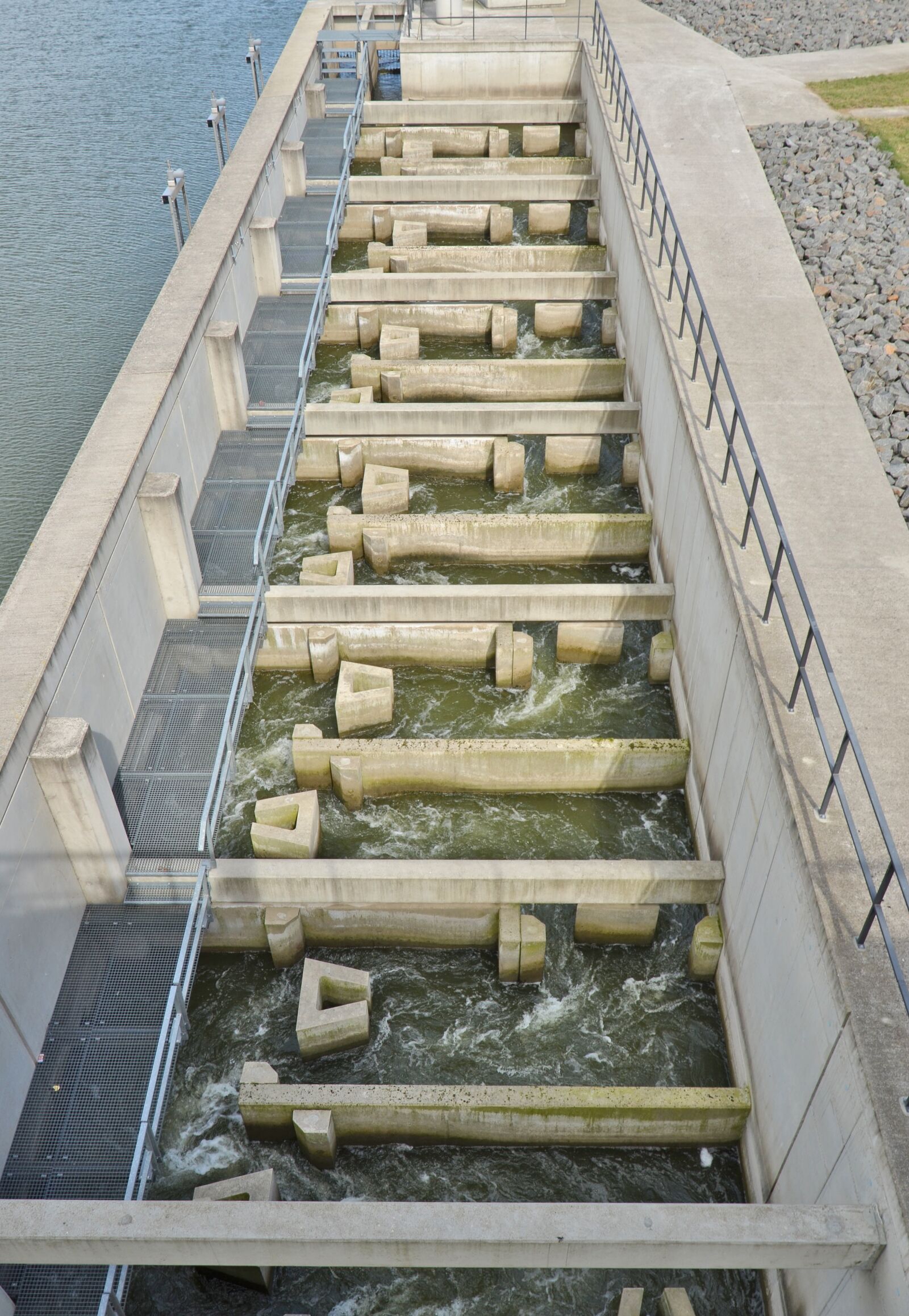 Nikon D5100 sample photo. Fish ladder, trough stausee photography