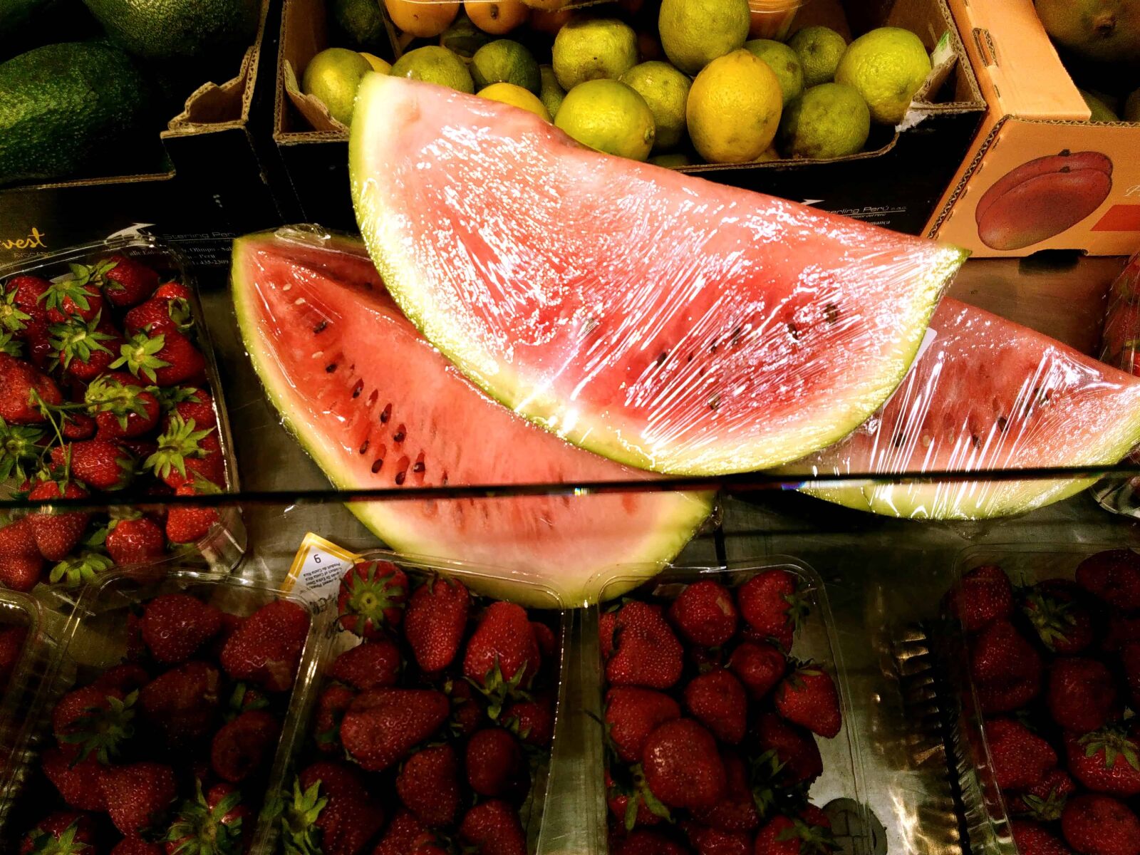 Lenovo S60-A sample photo. Food, watermelon, strawberry, apple photography