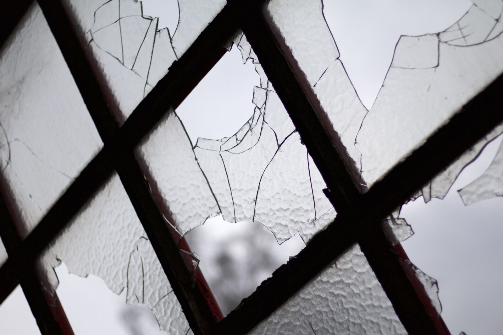 Canon EOS 70D + Canon EF 50mm F1.8 STM sample photo. Broken, glass, broken, window photography