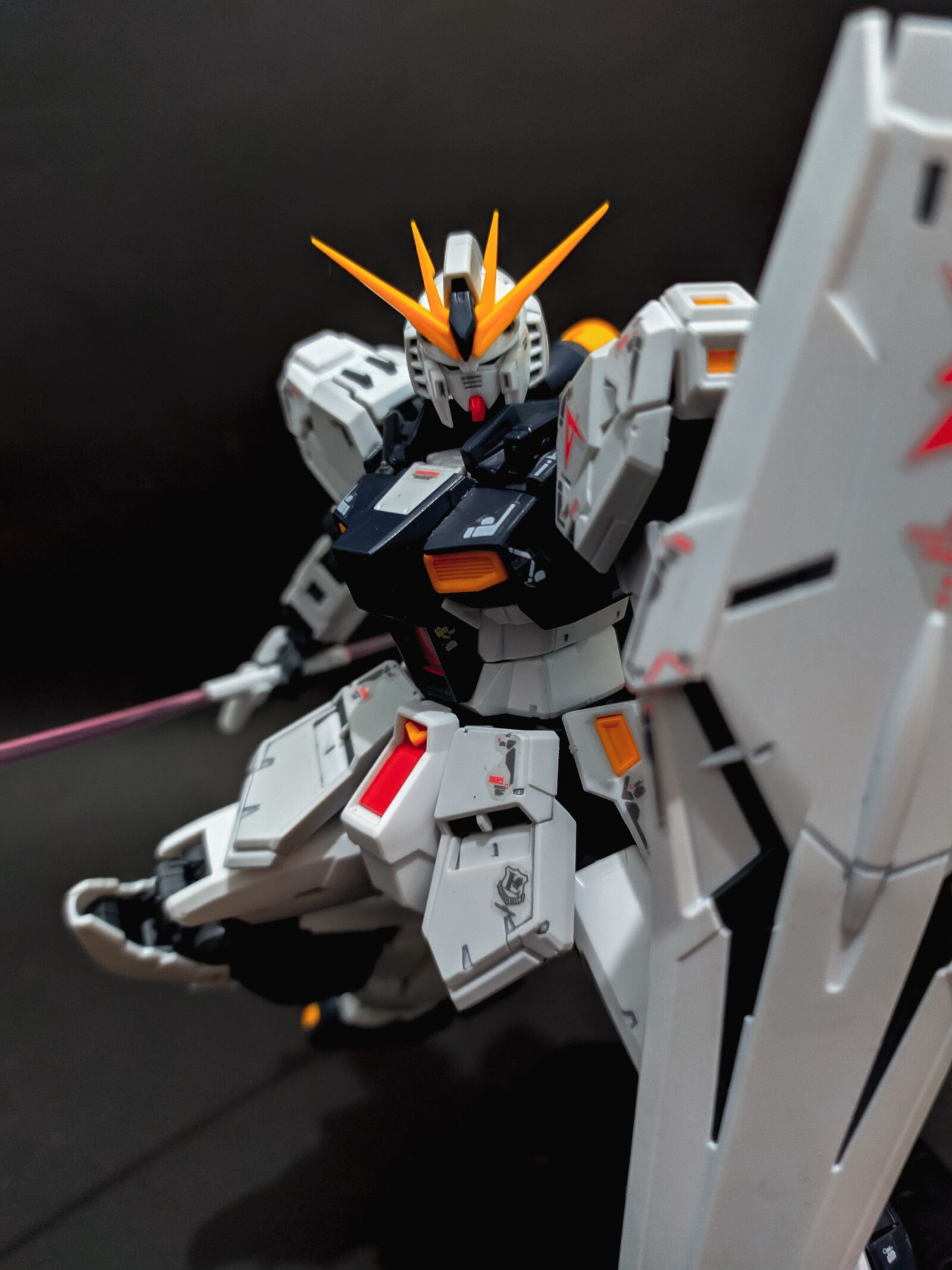 Xiaomi Redmi Note 7 sample photo. Gundam, toys, kit photography