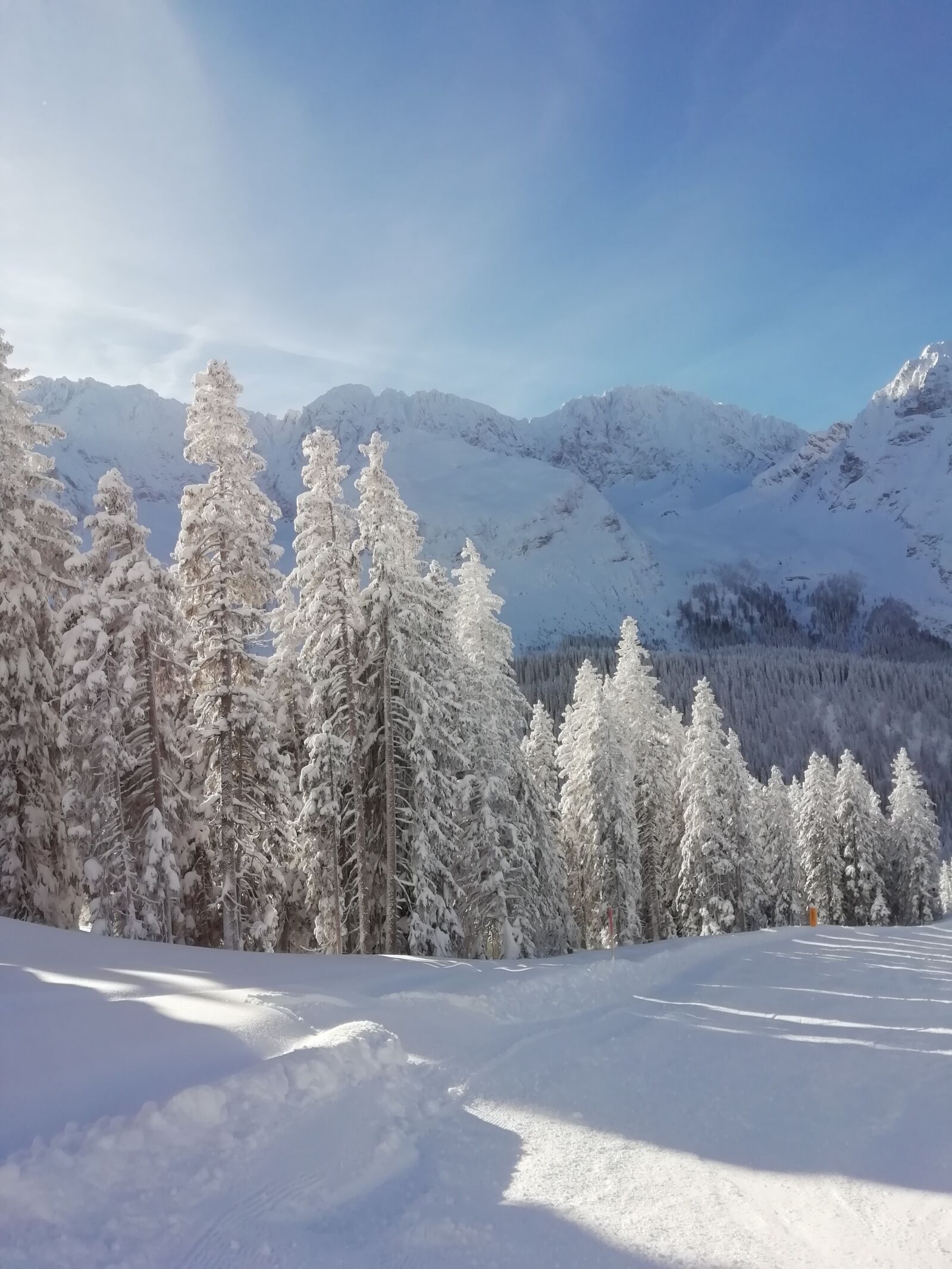 HUAWEI Honor 9 Lite sample photo. Tirol, snow, skiing photography