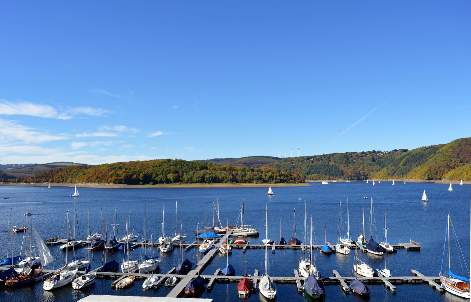 Nikon D3200 sample photo. Rurtalsperre, schwammenauel, eifel photography