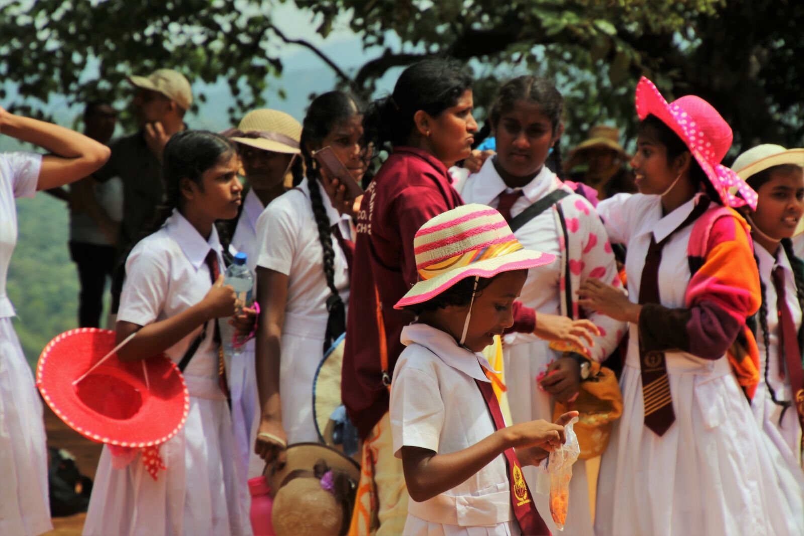 Canon EOS 80D sample photo. Students, sri lanka, tour photography