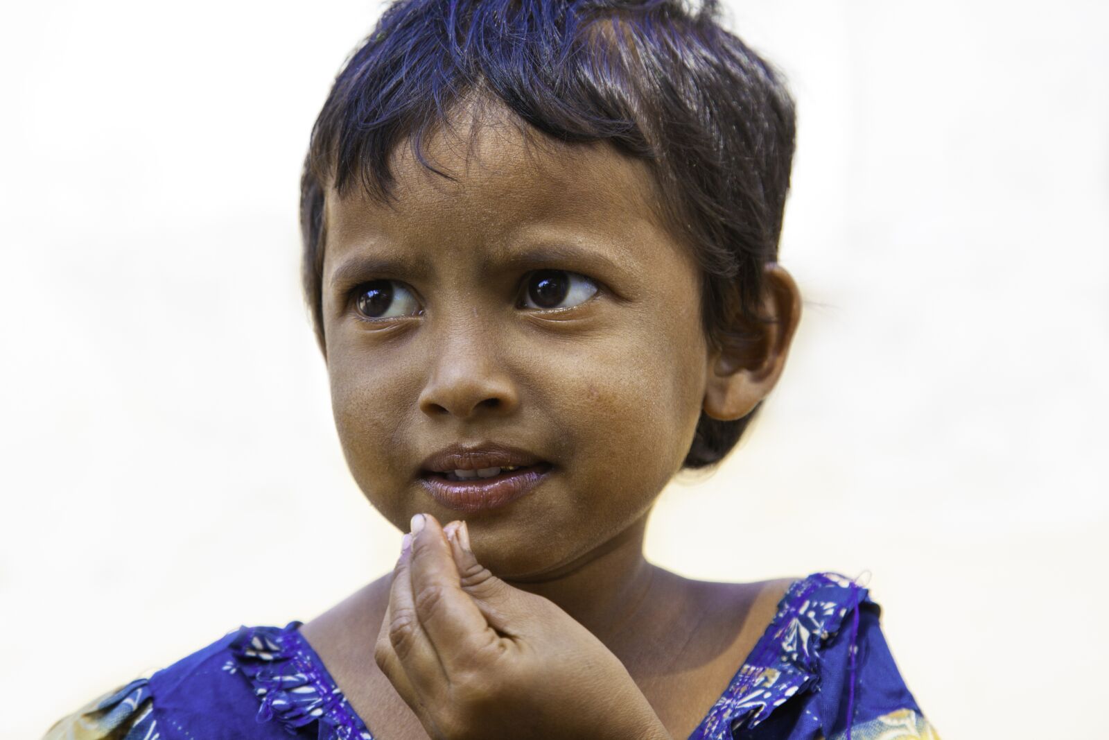 Canon EOS 5D Mark II sample photo. Girl, kid, indian photography