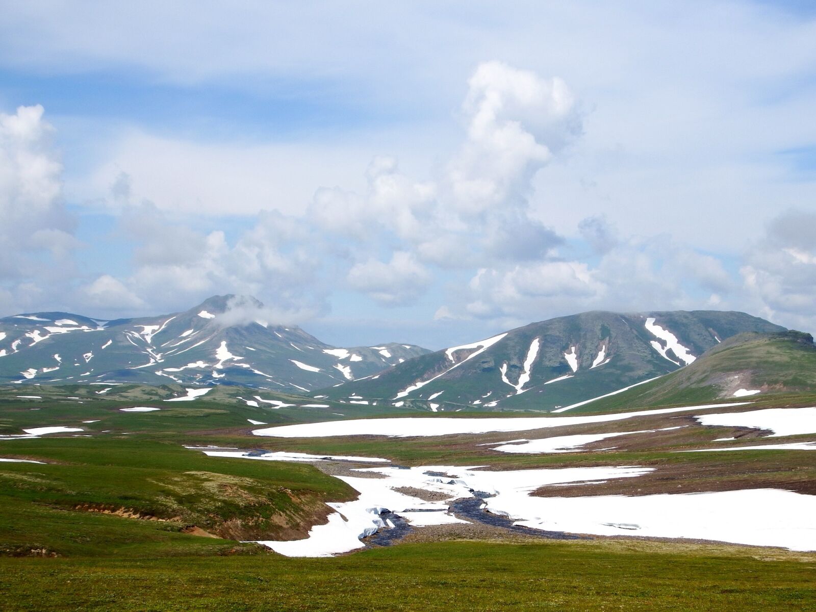 Fujifilm FinePix S1 sample photo. Kamchatka, mountain plateau, tundra photography
