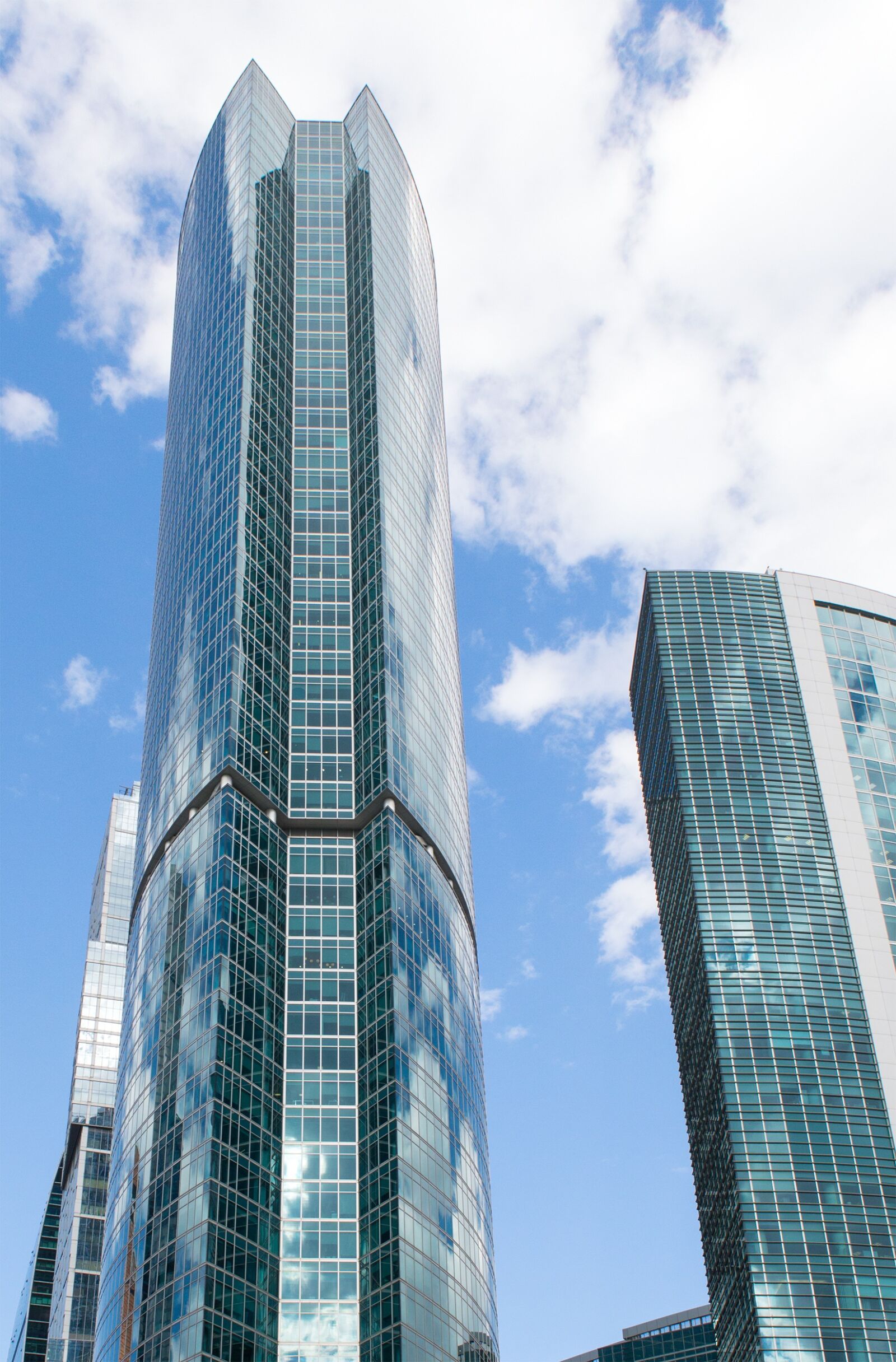 Nikon D3200 sample photo. Moscow city, business center photography