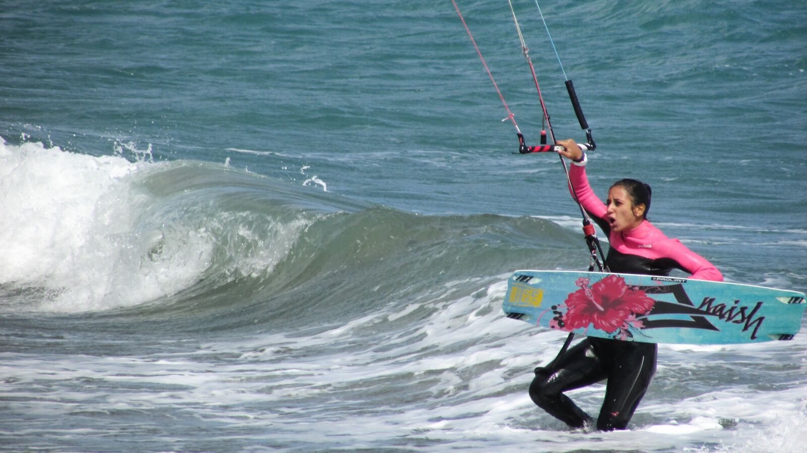 Canon PowerShot SX400 IS sample photo. Kite, surf, sport photography