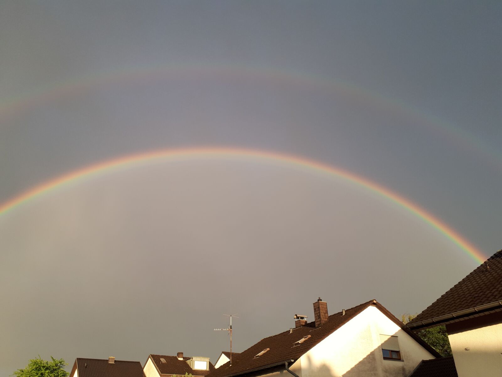 Samsung Galaxy A5(2017) sample photo. Rainbow, sky, horizon photography