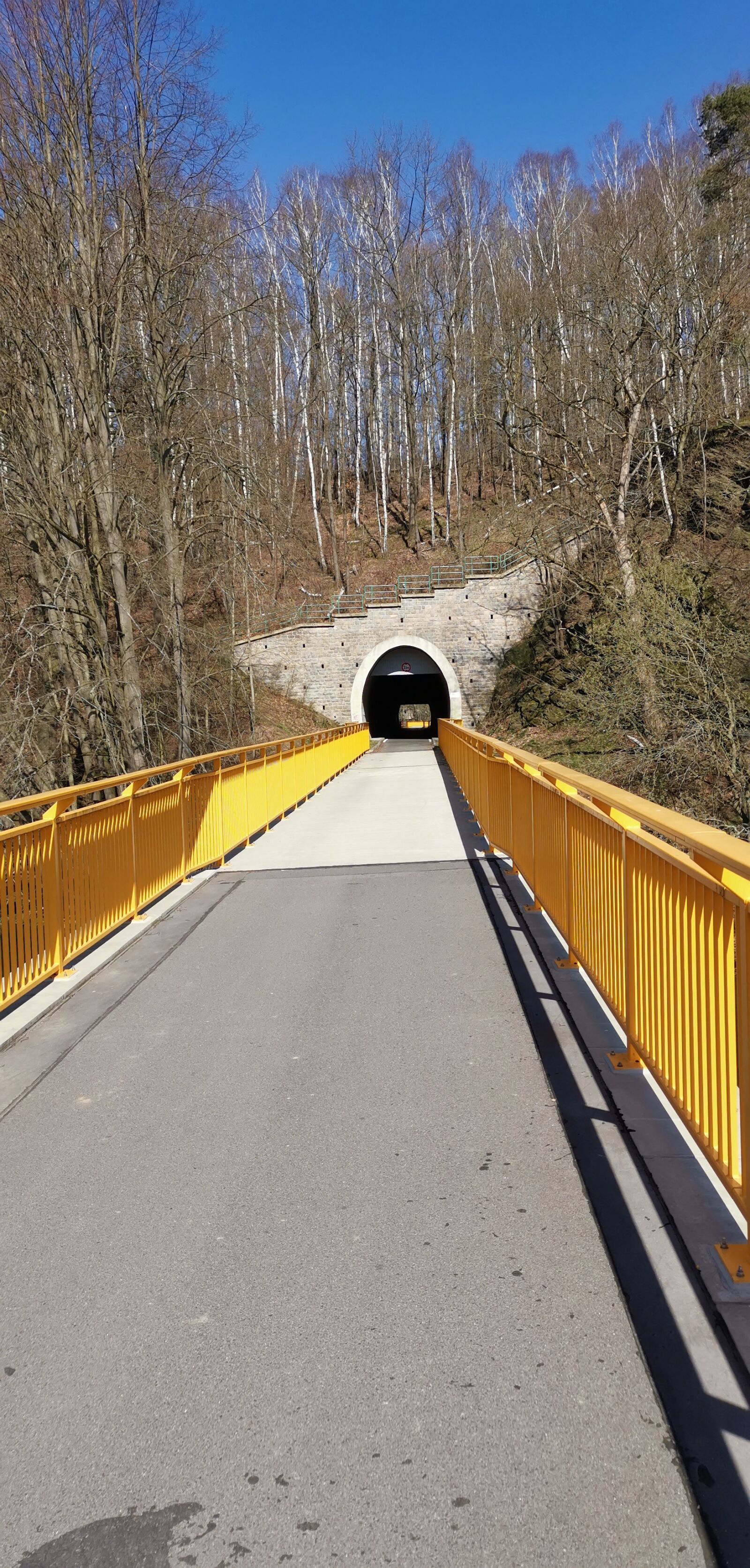 HUAWEI Mate 20 Pro sample photo. Bridge, the tunnel entrance photography