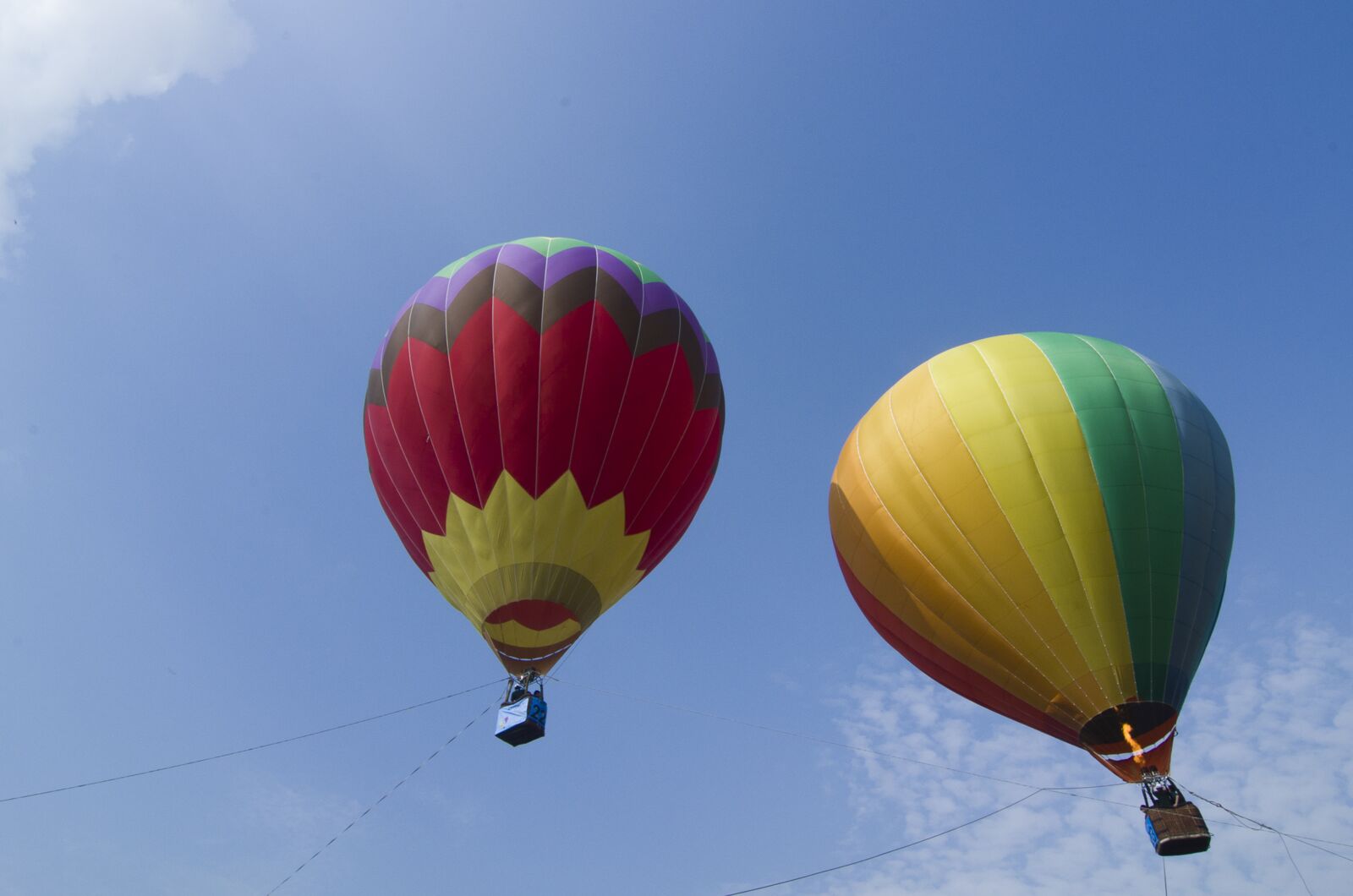 Nikon D7000 sample photo. Ballon, hot ballon, blue photography