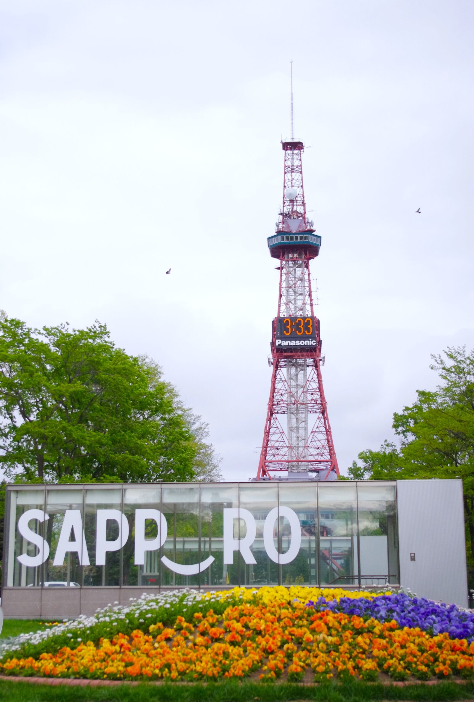 Pentax K-r sample photo. Sapporo, tower, landmark photography