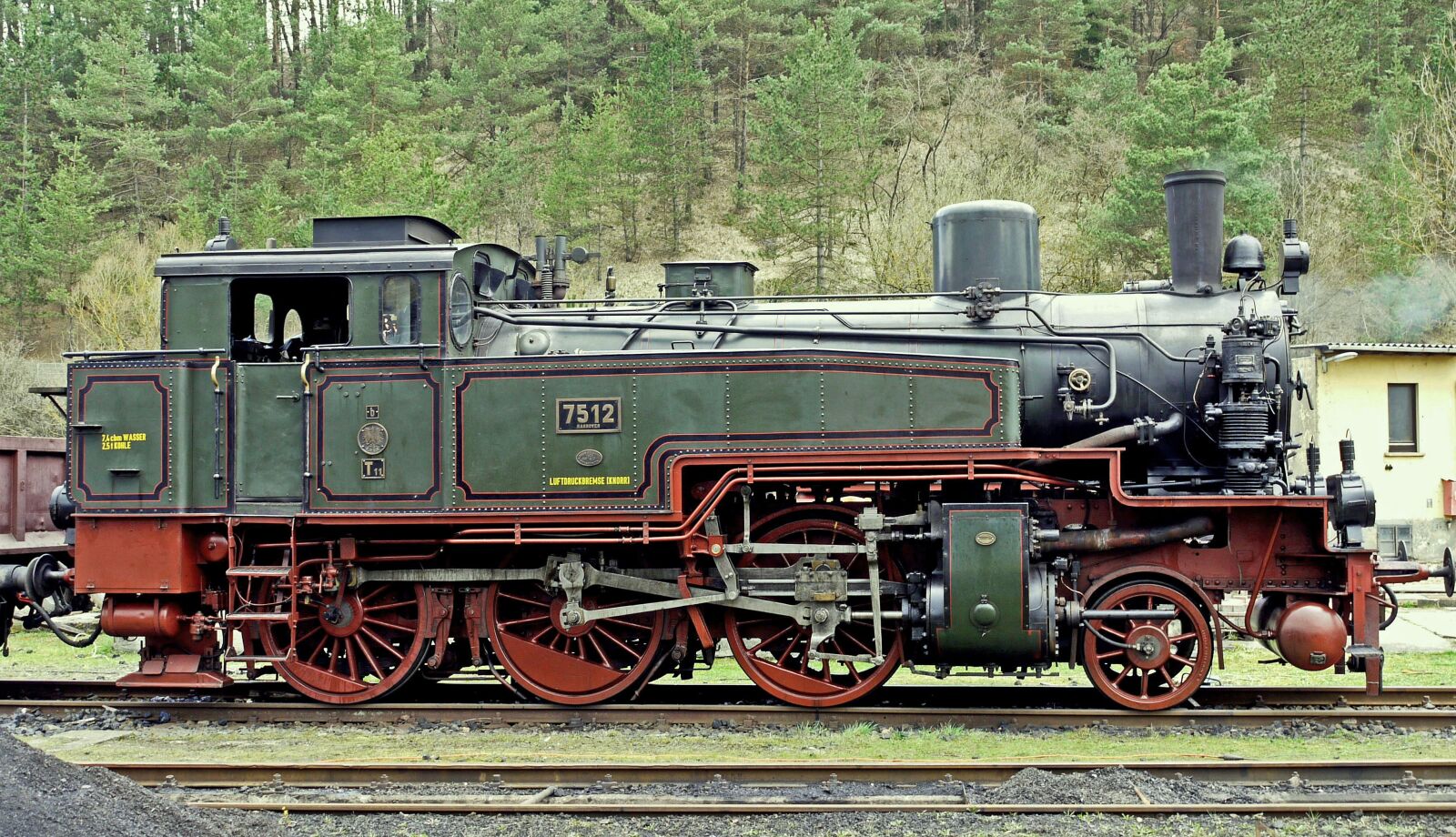 Panasonic Lumix DMC-G1 sample photo. Steam locomotive, prussian, t11 photography