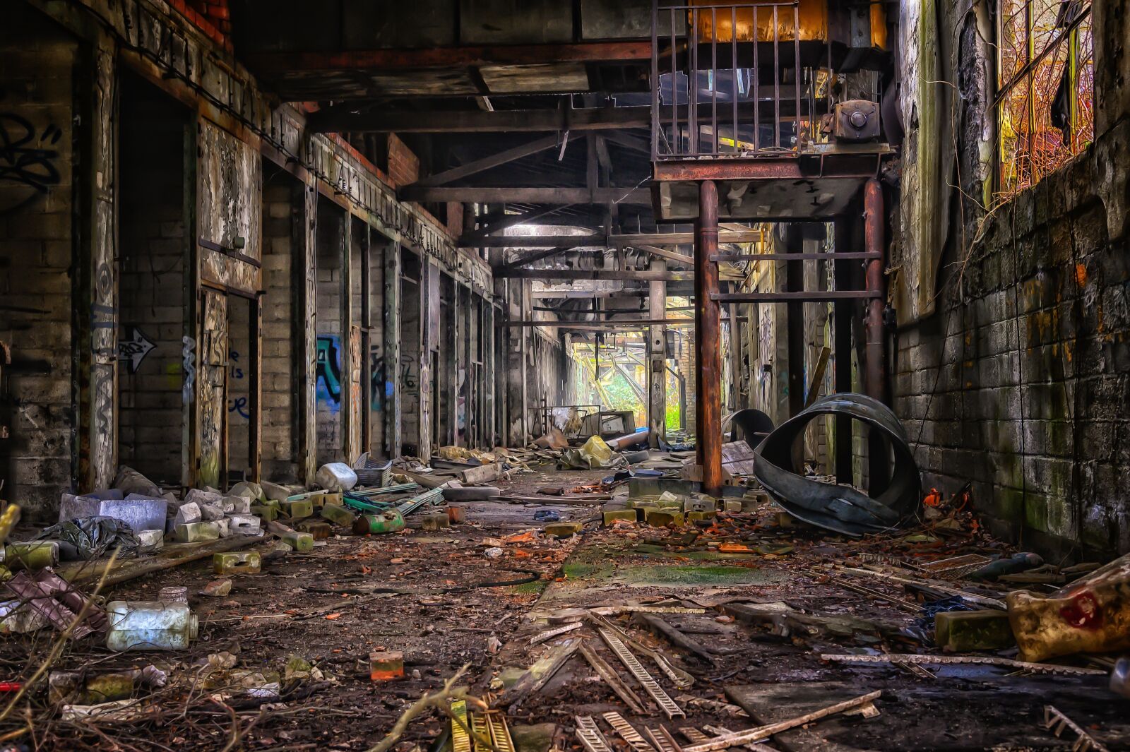 Nikon Z6 sample photo. Lost places, pforphoto, factory photography