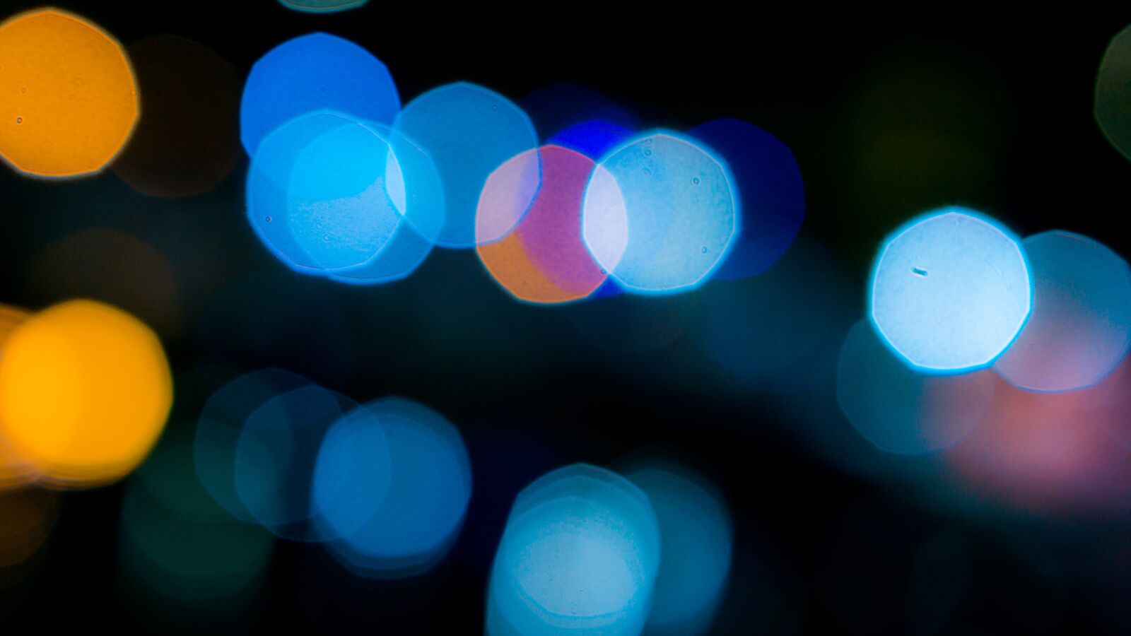 E 50mm F1.8 OSS sample photo. Bokeh, blur, blue photography
