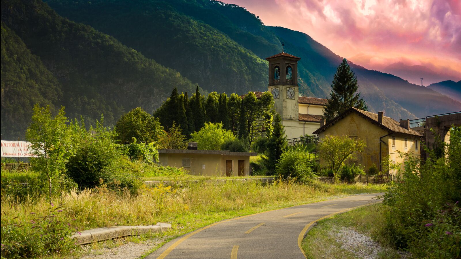 Sony E 16-50mm F3.5-5.6 PZ OSS sample photo. Church, nature, weather photography