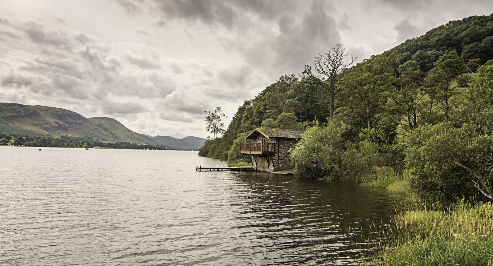 Nikon D7100 sample photo. Lake district, boathouse, water photography