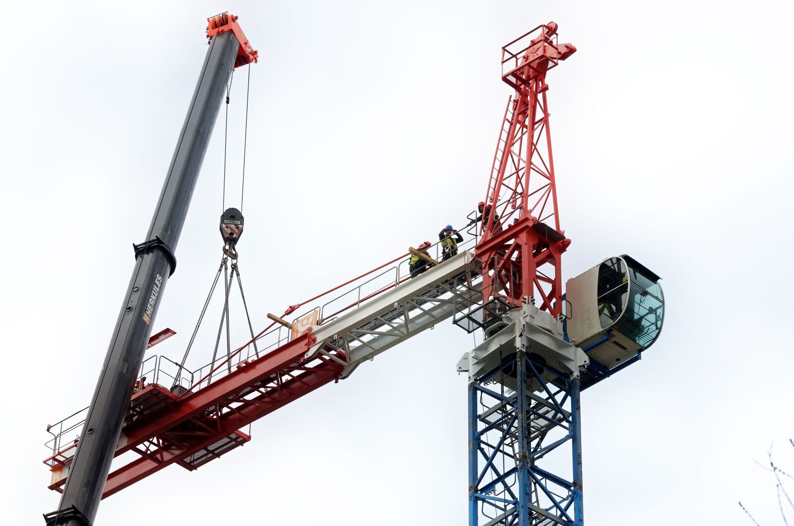 Nikon D5100 sample photo. Equipment, construction, crane photography