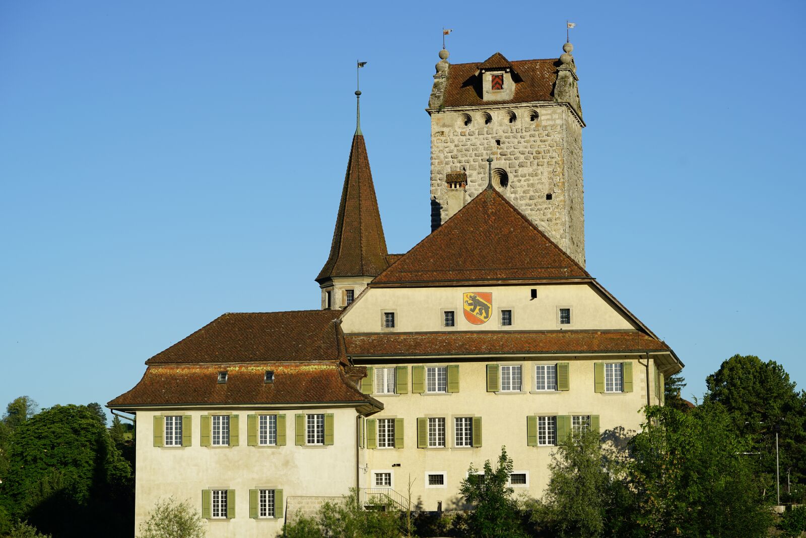 Sony a7R II + Sony FE 90mm F2.8 Macro G OSS sample photo. Castle aarwangen, castle, aarwangen photography