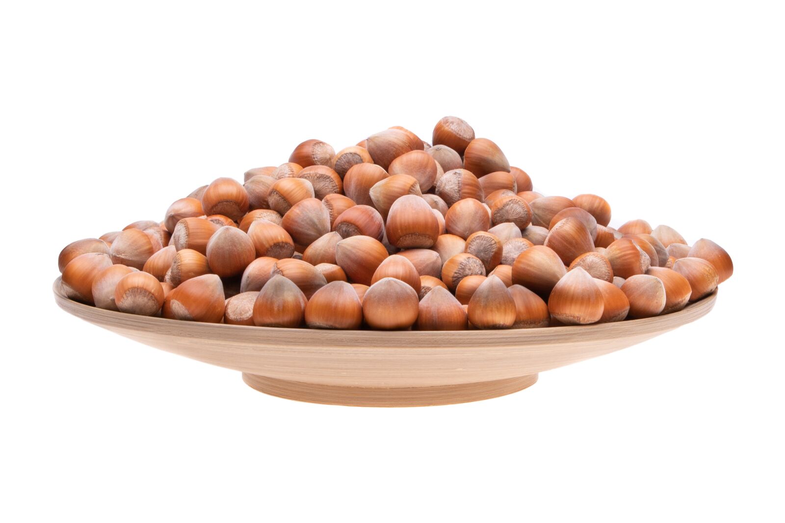 Canon EF 24-70mm F4L IS USM sample photo. Nuts, hazelnuts, bowl photography