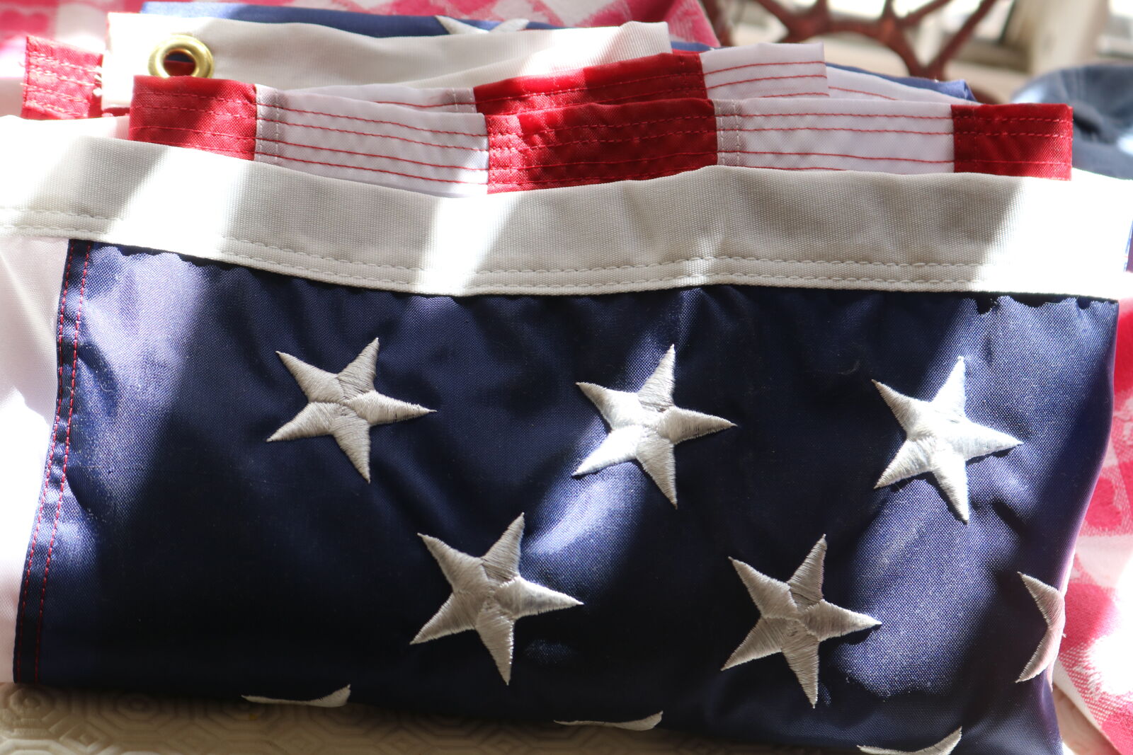 Canon EOS 750D (EOS Rebel T6i / EOS Kiss X8i) sample photo. American, flag photography