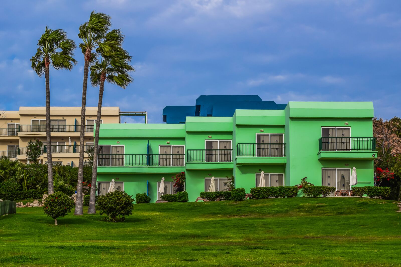 Nikon D3300 sample photo. House, architecture, palm trees photography