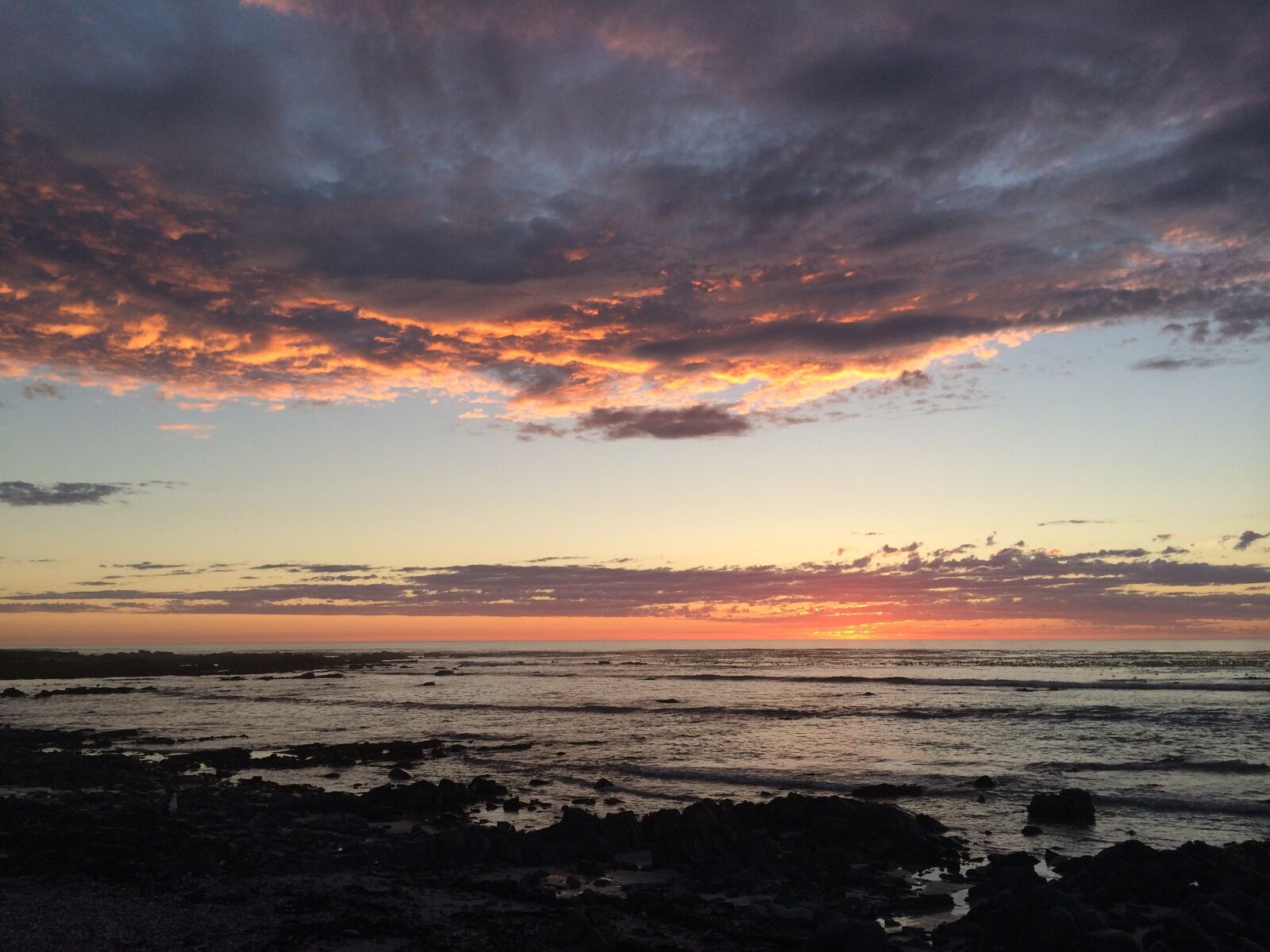iPhone 5s back camera 4.12mm f/2.2 sample photo. Sea, sky, sunset photography